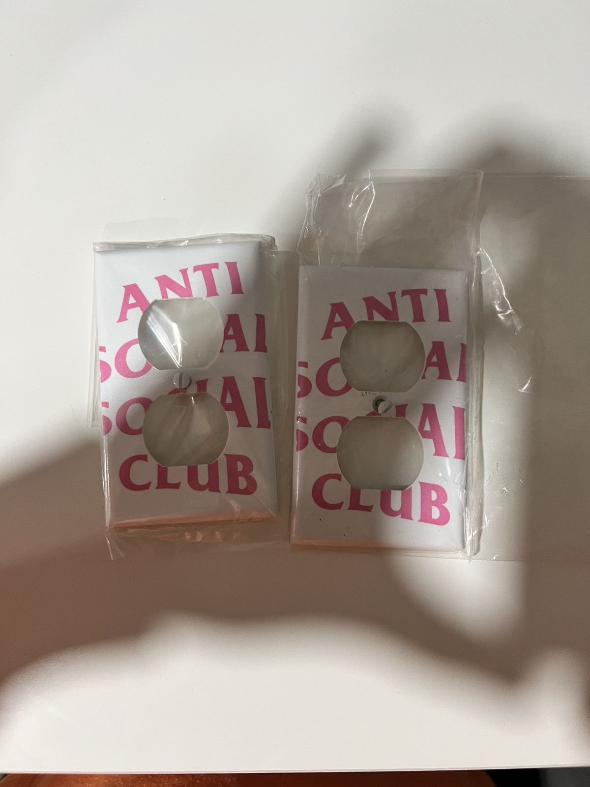 Anti Social Social Club Anti Social Social Club Light Switch Cover - Qty 2 Size ONE SIZE - 1 Thumbnail