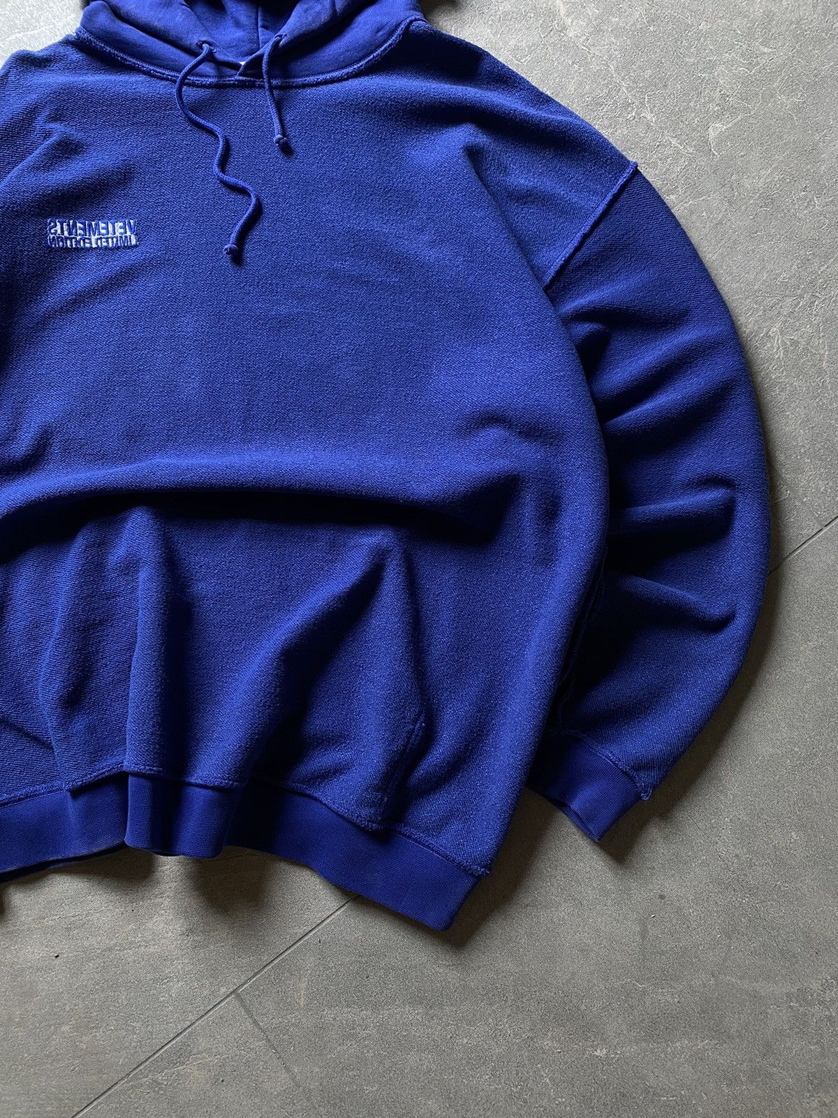 Vetements VETEMENTS Inside-Out Hoodie Y2K RARE Size US S / EU 44-46 / 1 - 3 Thumbnail