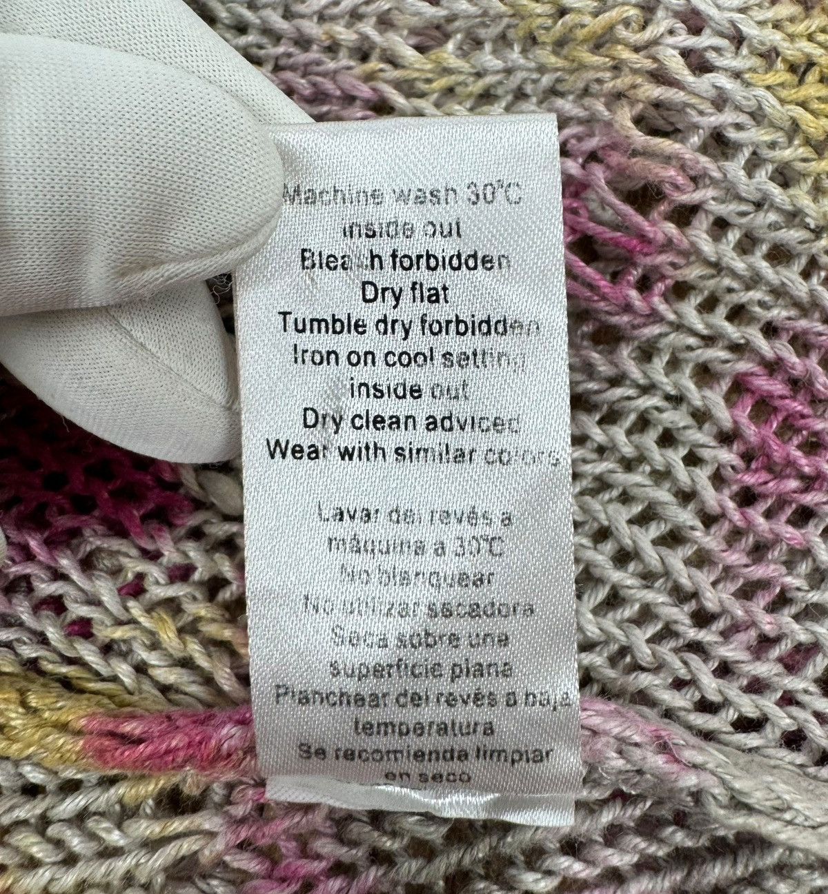 Zadig & Voltaire Zadig & Voltaire Linen Knit Mesh Jumper Multicolor size S Size S / US 4 / IT 40 - 11 Thumbnail