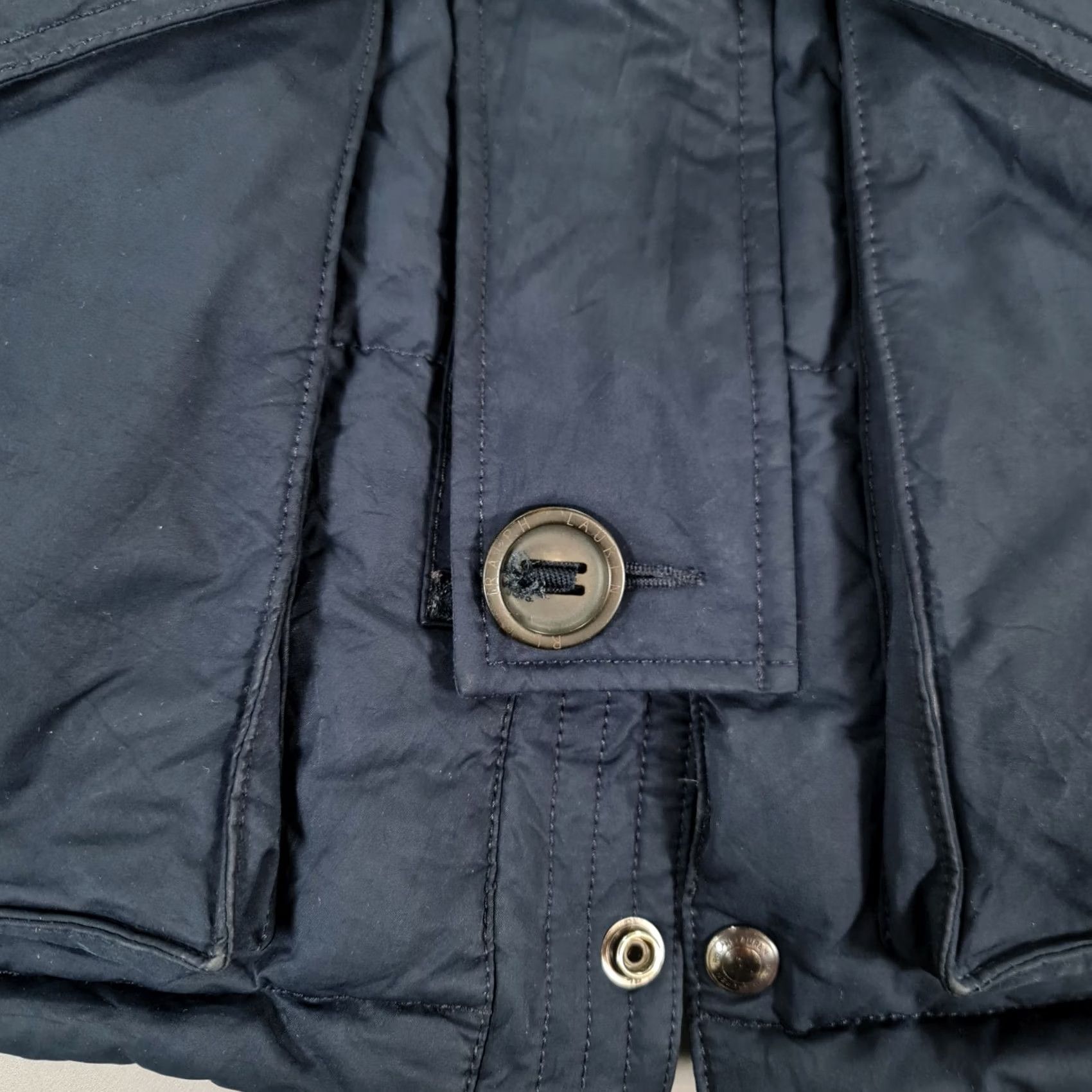 Polo Ralph Lauren Polo Ralph Lauren Mens Parka Jacket navy Blue Medium Hooded Down Fill Casual Winter Size US M / EU 48-50 / 2 - 6 Thumbnail