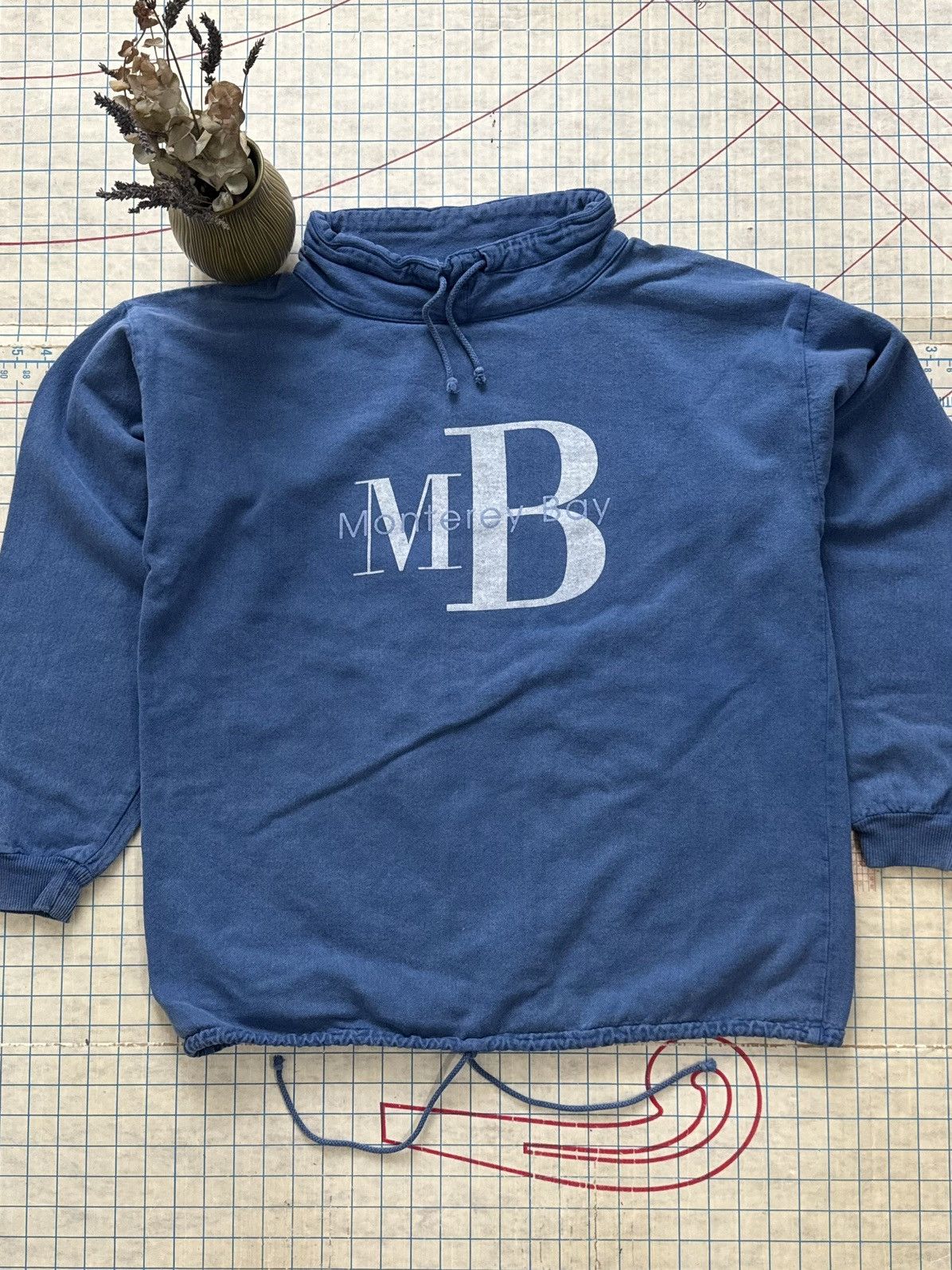 Other × Vintage Vintage Monterey Bay Tourist Pull Over Sweater Faded Blue XL Size US XL / EU 56 / 4 - 2 Thumbnail