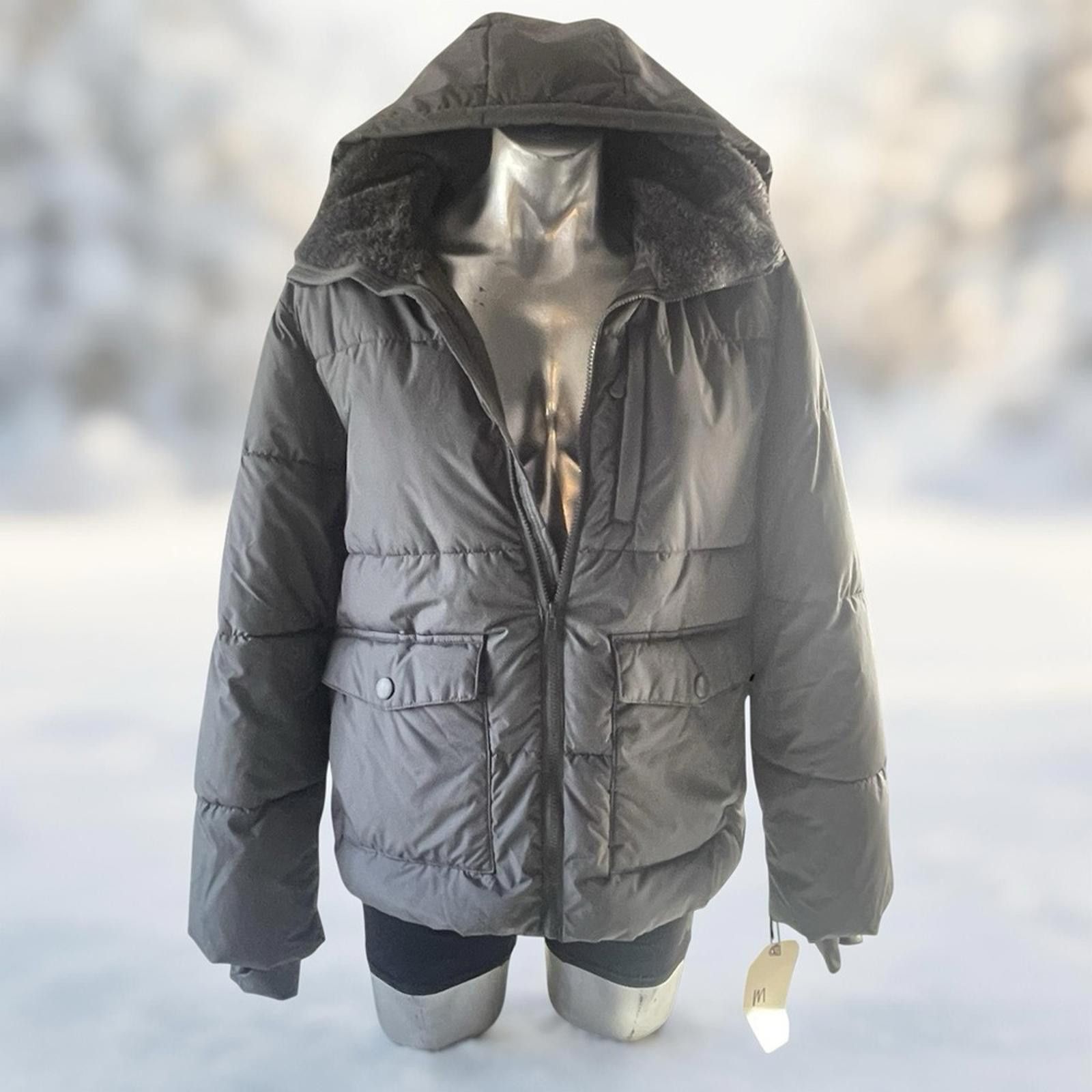 Other All in Motion Gray Water-Resistant Puffer Jacket in Medium Size US M / EU 48-50 / 2 - 1 Thumbnail