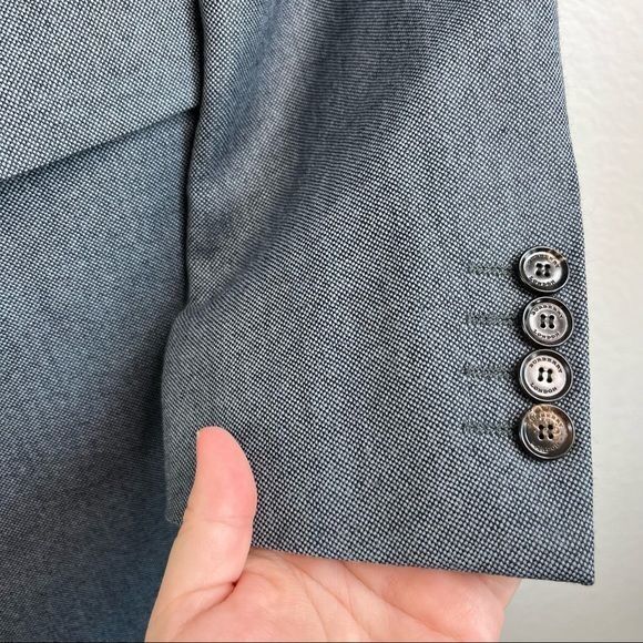 Burberry Burberry Nova Check Wool Blazer Size 44R - 4 Thumbnail