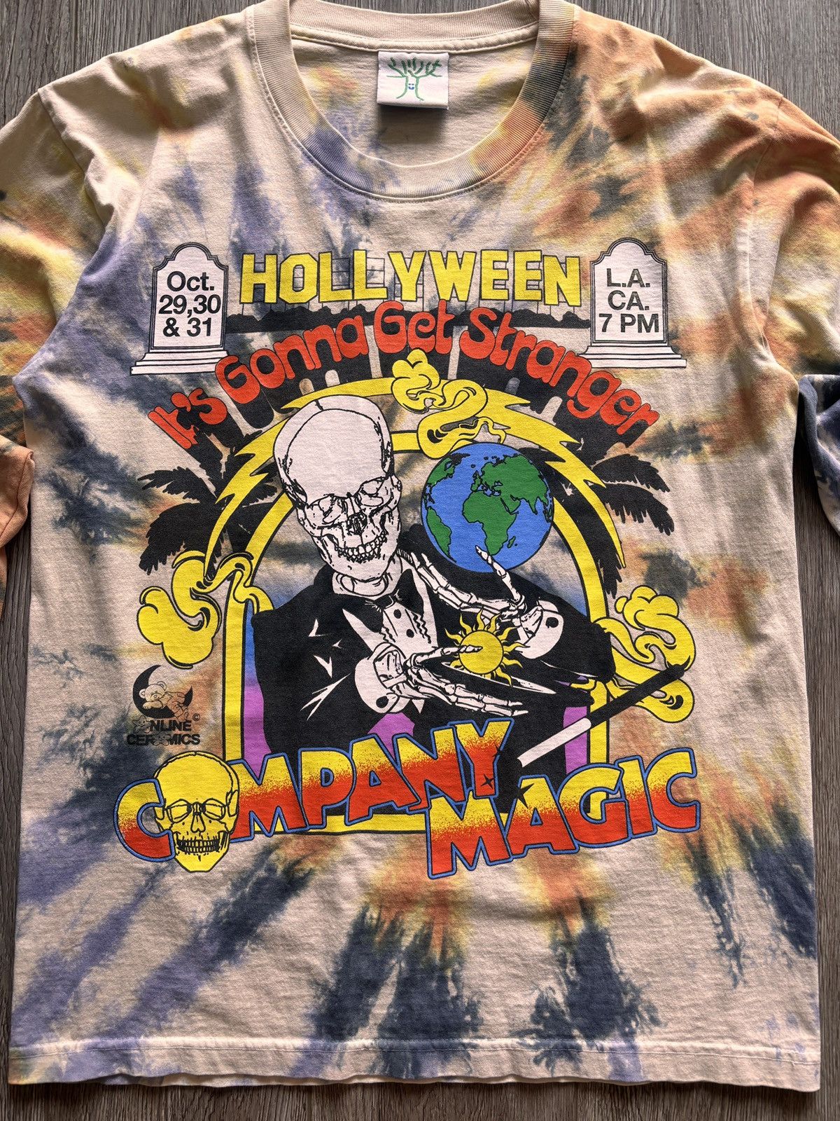 Grateful Dead × Online Ceramics Online Ceramics Dead & Co. Hollyween Company Magic Tie Dye Size US M / EU 48-50 / 2 - 2 Thumbnail