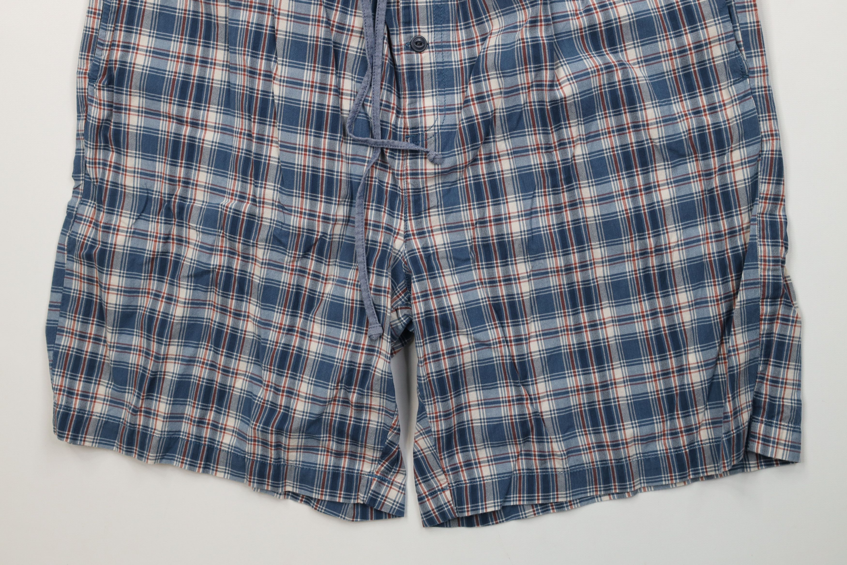 L.L. Bean Vintage Y2K LL Bean Above Knee Pajamas Harem Shorts Plaid Size US 36 / EU 52 - 4 Thumbnail