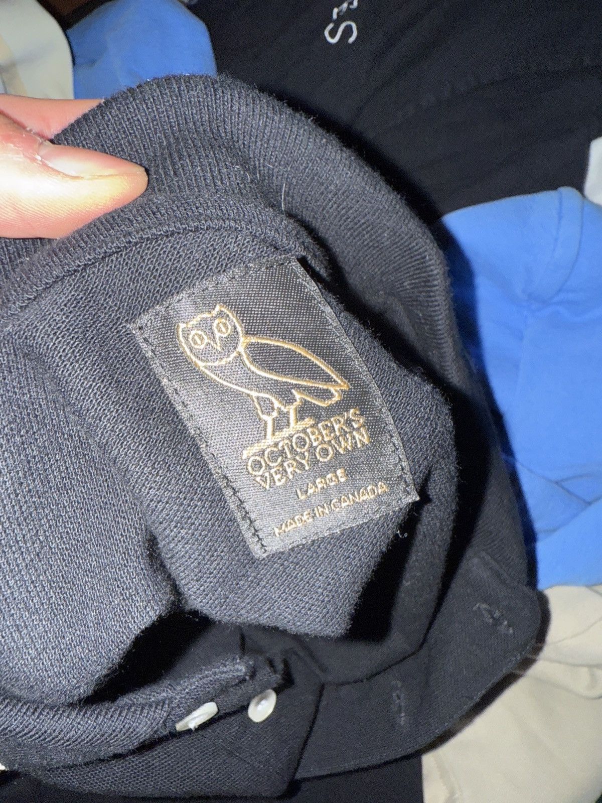 October's Very Own OVO Polo Size US L / EU 52-54 / 3 - 4 Thumbnail