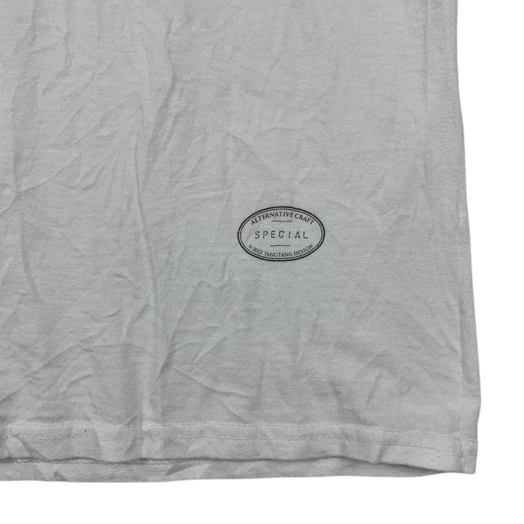 Japanese Brand TANG TANG Japanesebrand graphic printed white tees Size US M / EU 48-50 / 2 - 8 Thumbnail