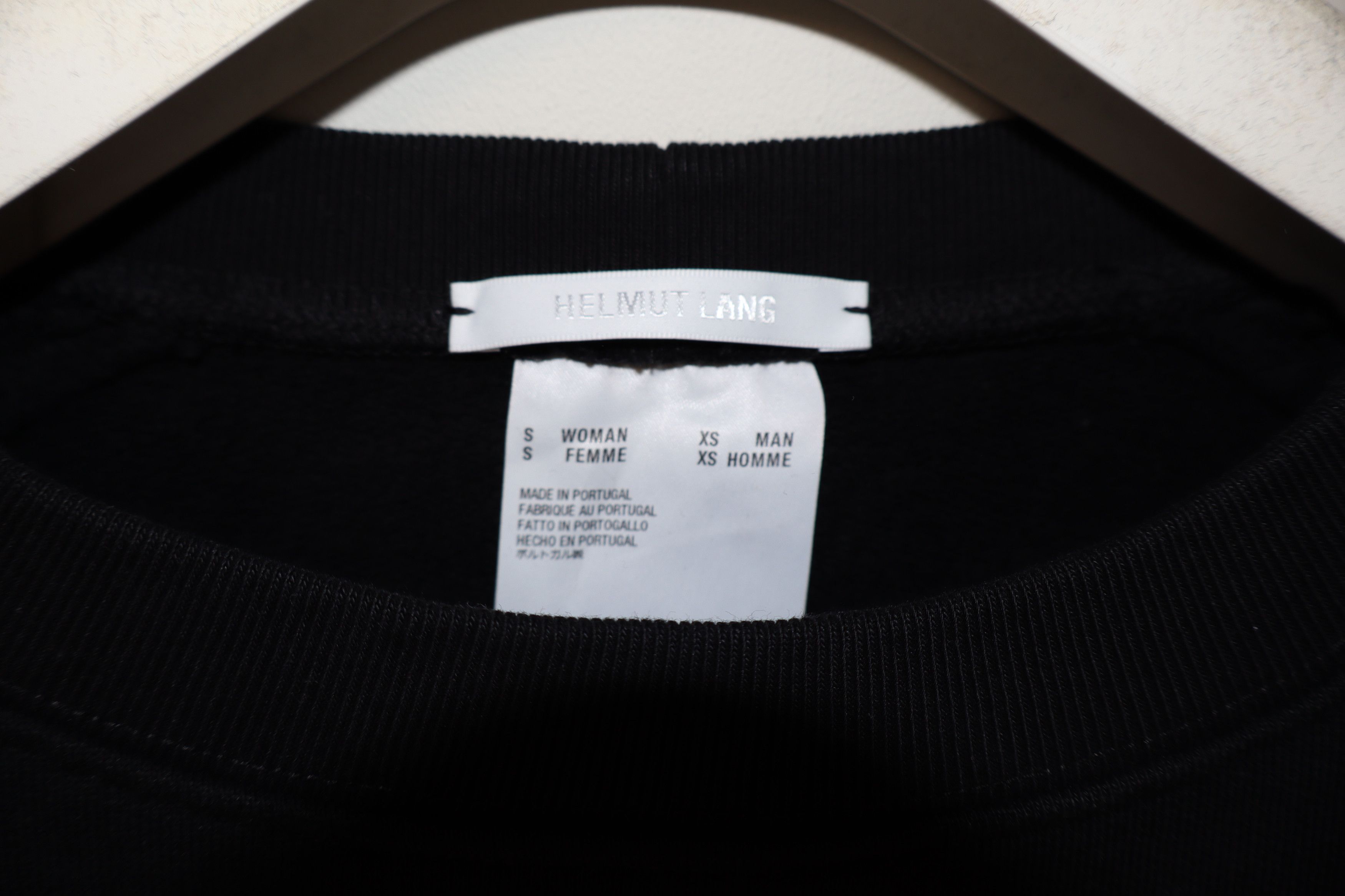 Helmut Lang Embroidered logo sweatshirt Size US XS / EU 42 / 0 - 2 Thumbnail