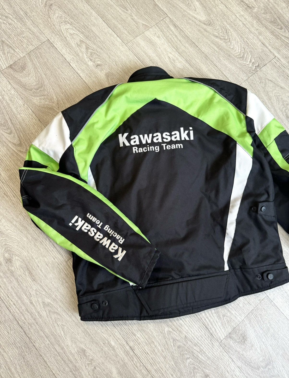 Vintage 🔷Vintage Kawasaki Moto Jacket🔷 Size US XXL / EU 58 / 5 - 9 Thumbnail