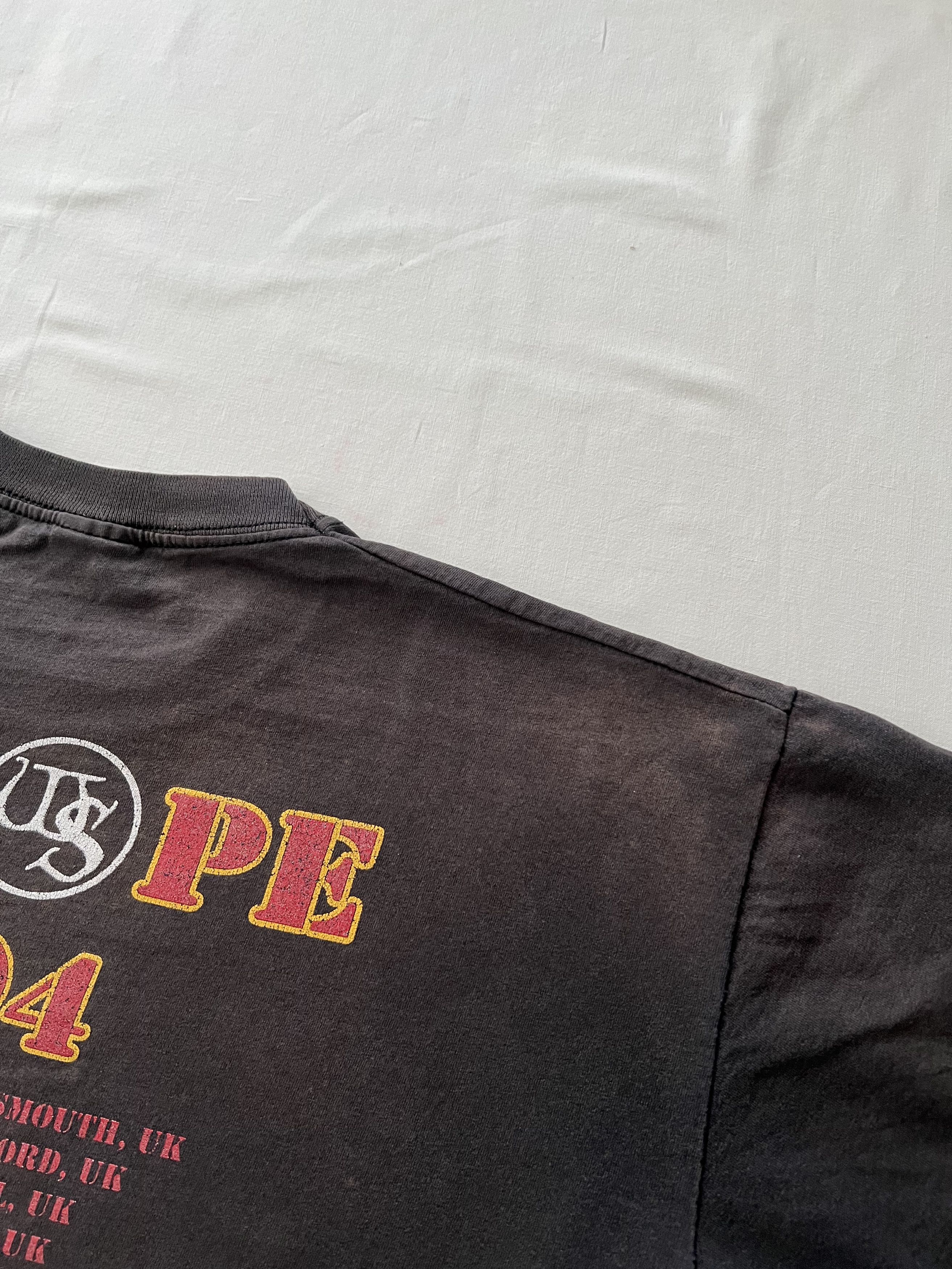 Band Tees Vintage 2004 Whitesnake European Tour Faded Black Tee Size US L / EU 52-54 / 3 - 15 Thumbnail