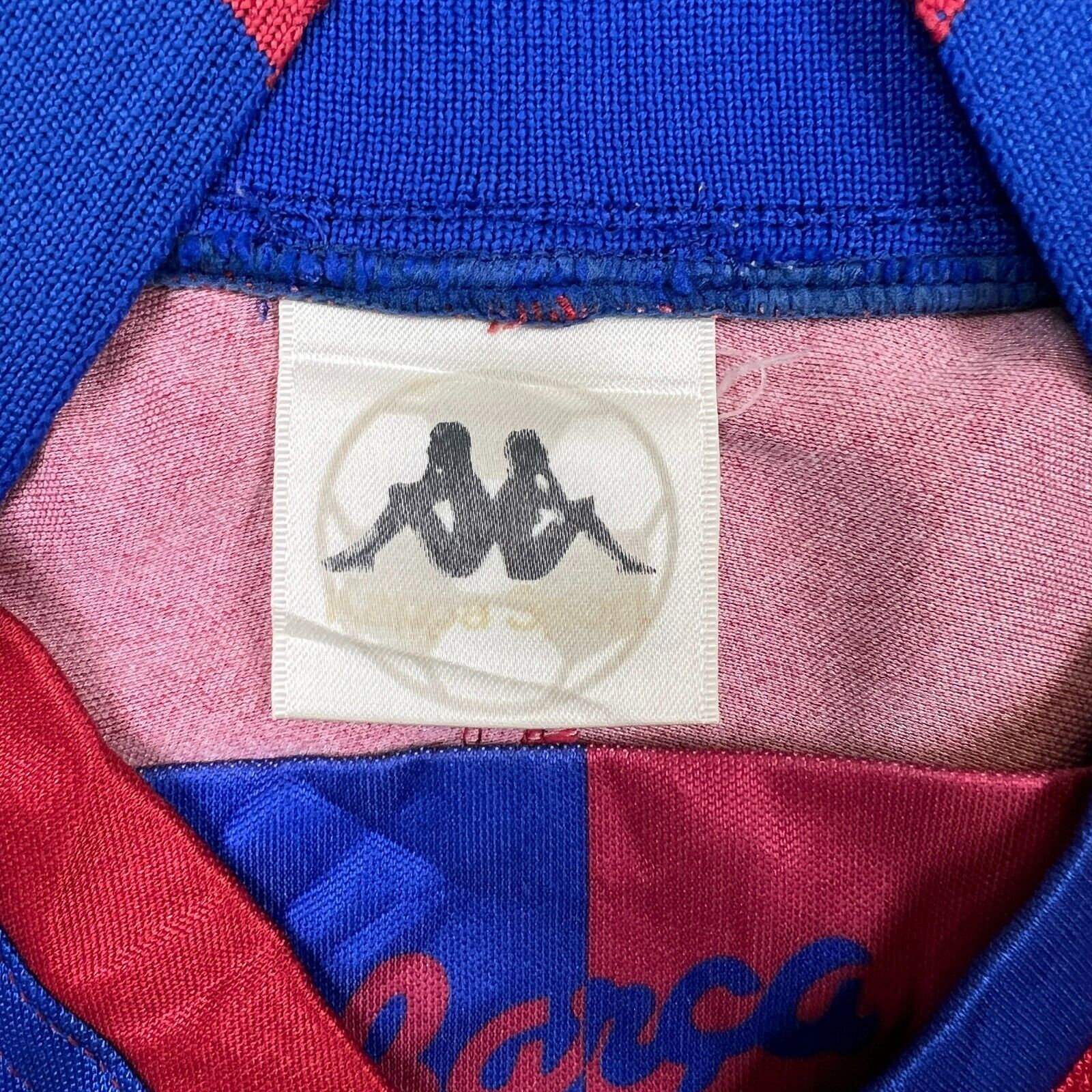 Kappa Vintage 1992/95 Kappa Barcelona Soccer Jersey Large Football Size US L / EU 52-54 / 3 - 7 Thumbnail