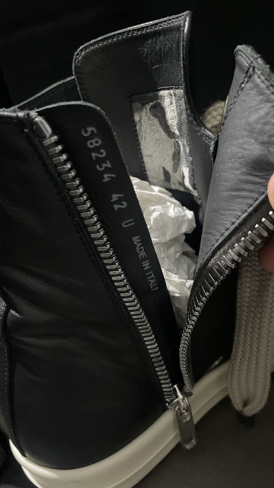 Rick Owens Rick Owens Porterville Jumbo Lace Size US 9 / EU 42 - 3 Thumbnail