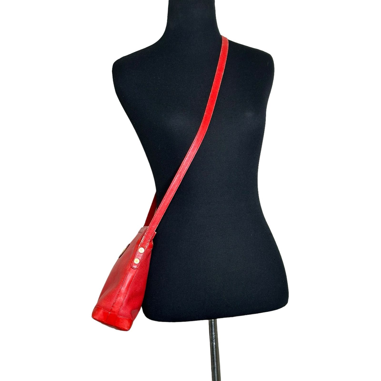Emilio Pucci Emilio Pucci vintage red leather crossbody purse handbag Size ONE SIZE - 14 Thumbnail
