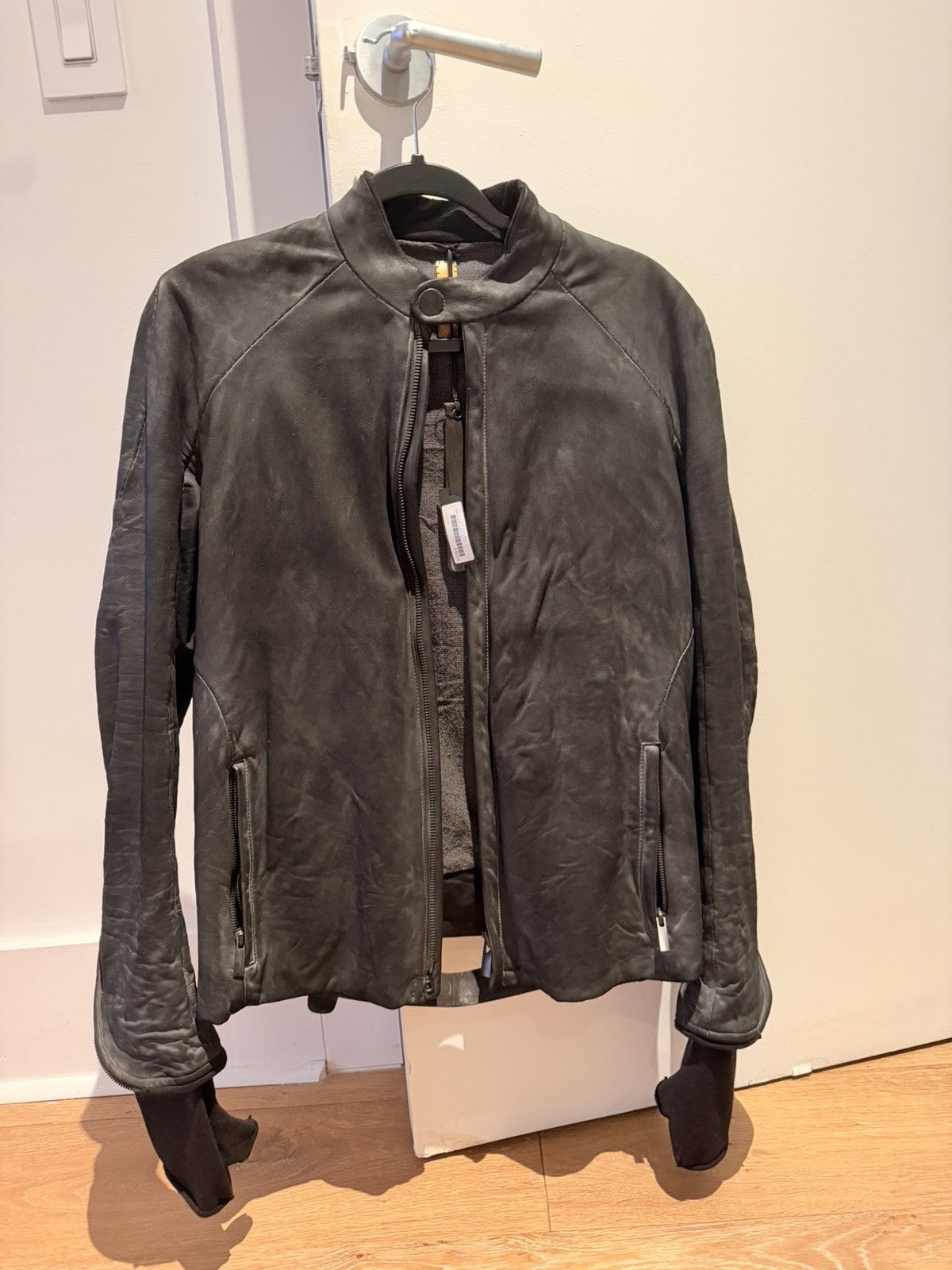 Layer-0 Layer-0 Leather Jacket – Size 46 – New With Tags Size US S / EU 44-46 / 1 - 5 Thumbnail