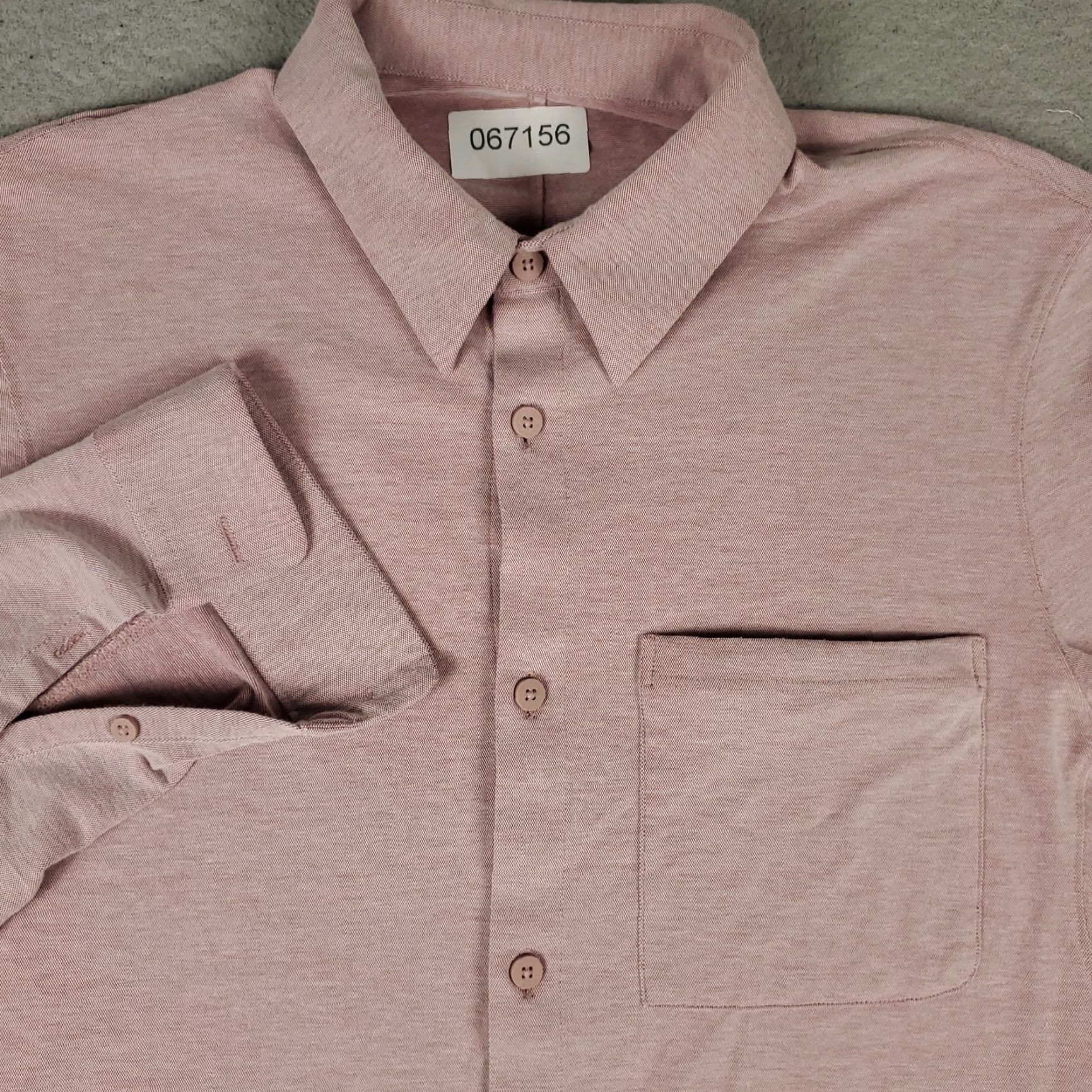 Lululemon Lululemon Shirt Mens Size Medium Red Stretch Casual Button Up Long Sleeve Size US M / EU 48-50 / 2 - 2 Thumbnail
