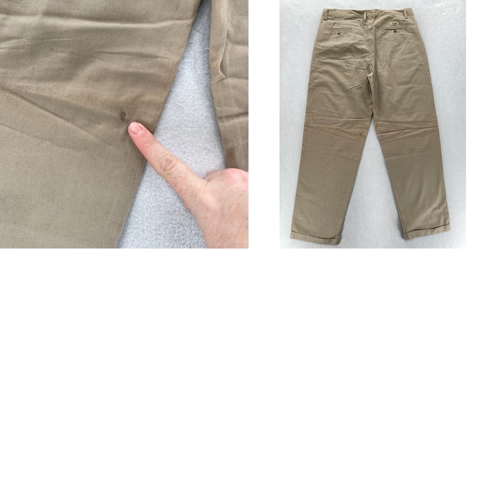 Jordache VINTAGE Jordache Urban Fatigues Chino Pants Mens 38x34 Beige Relaxed Taper NWT Size US 38 / EU 54 - 9 Thumbnail