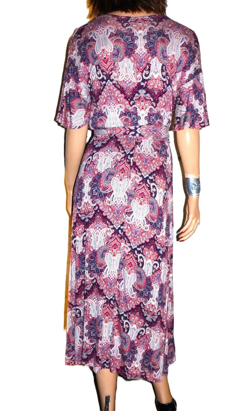 Other Renee C Red Blue paisley Dress XS Size XS / US 0-2 / IT 36-38 - 5 Thumbnail