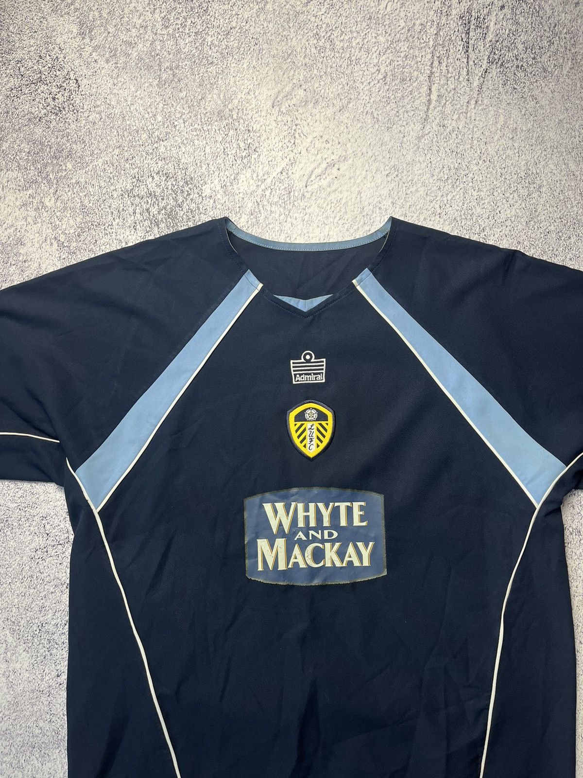 Vintage LEEDS UNITED 2005 AWAY FOOTBALL SHIRT SOCCER JERSEY ADMIRAL Size US XL / EU 56 / 4 - 5 Thumbnail