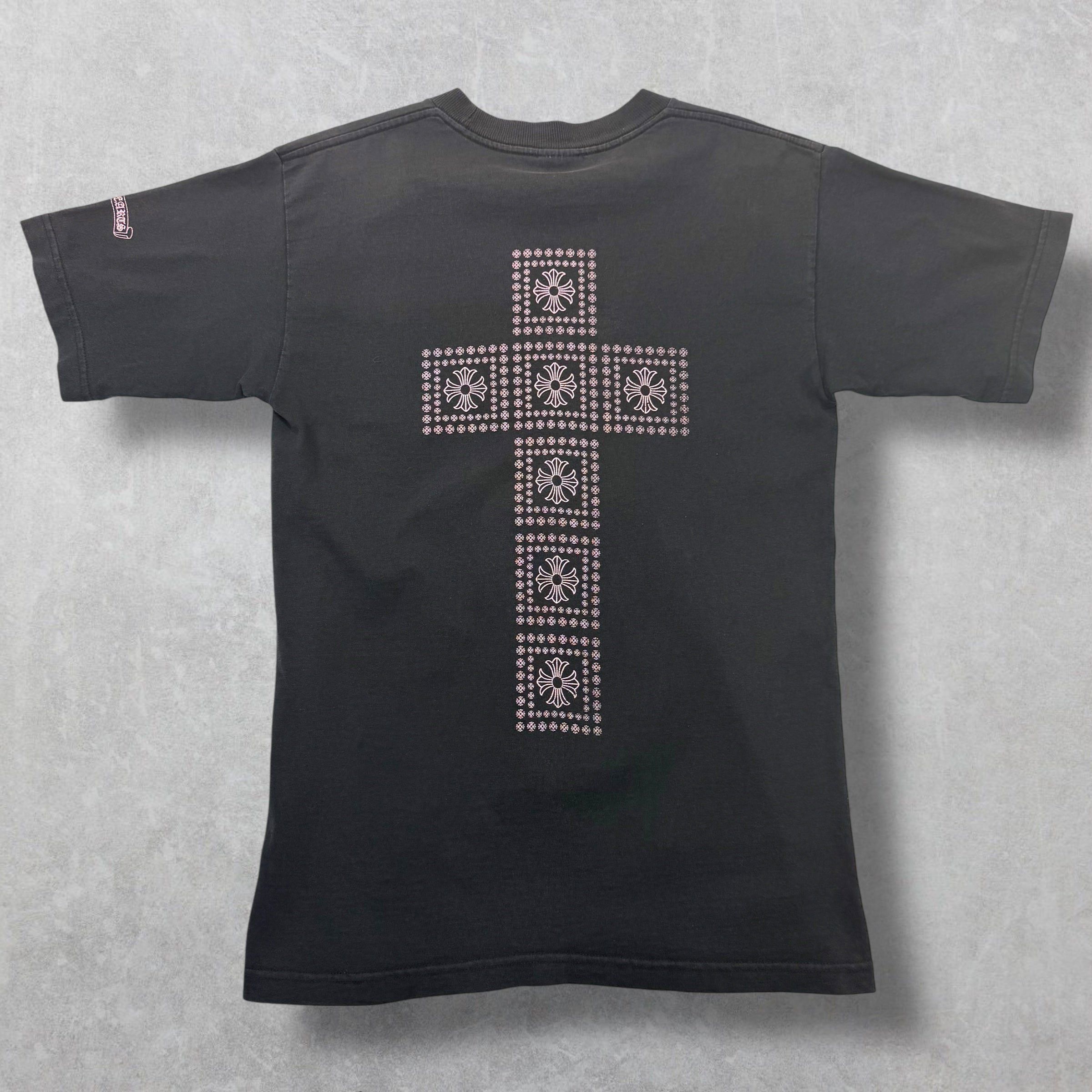 Chrome Hearts Vintage Chrome Hearts Pink Multi Cross Tee M Size US M / EU 48-50 / 2 - 1 Thumbnail