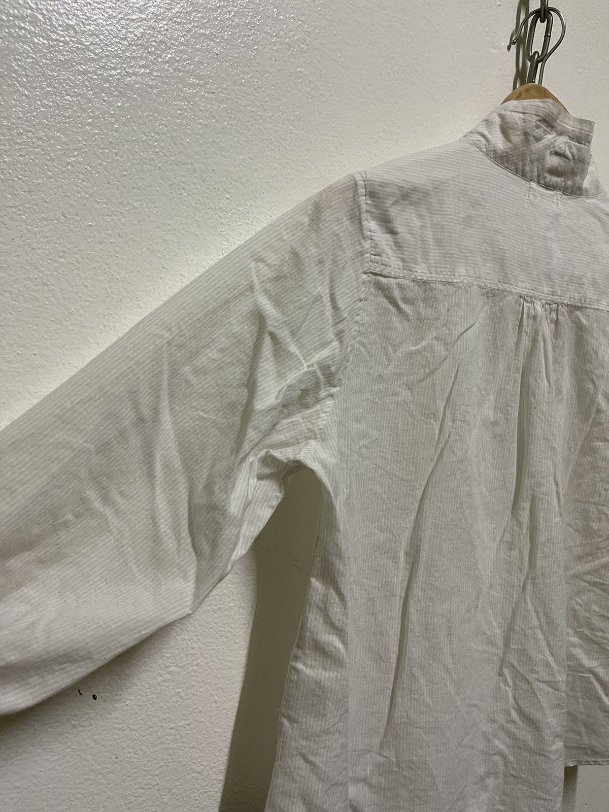 Issey Miyake × Japanese Brand Plantation Shirt Size M / US 6-8 / IT 42-44 - 8 Thumbnail