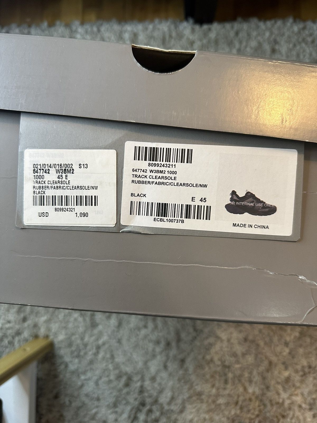 Balenciaga Balenciaga Track Black Size 12 Size US 12 / EU 45 - 9 Thumbnail