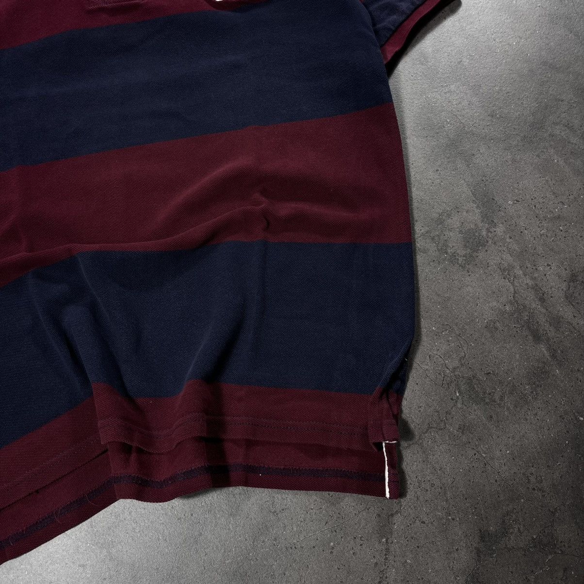 Polo Ralph Lauren Polo Ralph Lauren 00s Vintage Striped Rugby Polo Tshirt Tee Size US S / EU 44-46 / 1 - 5 Thumbnail