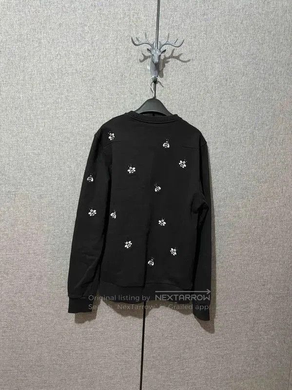 Dior Dior Black Embroidered Logo Sweatshirt for Men . Size US M / EU 48-50 / 2 - 2 Thumbnail