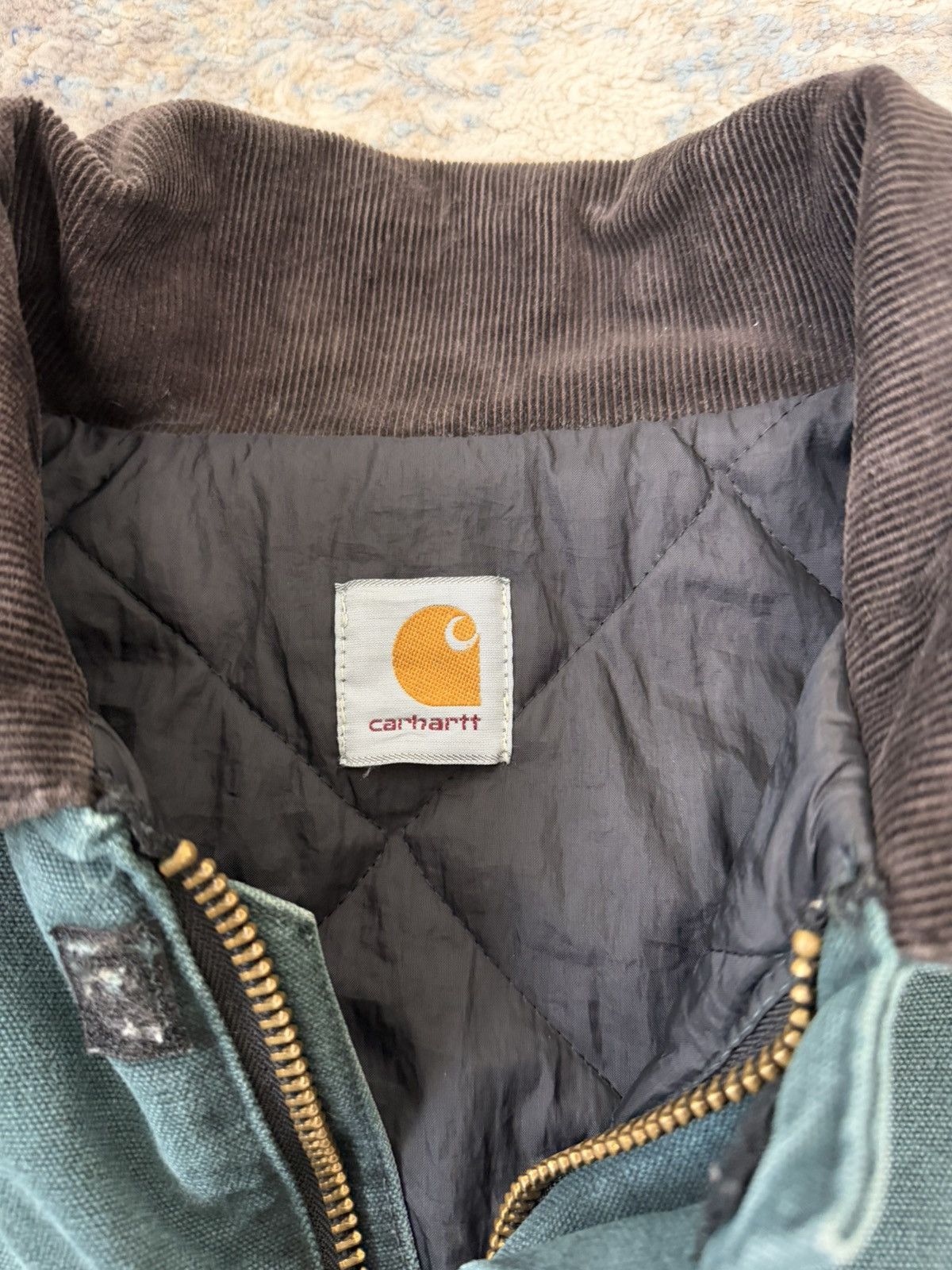 Carhartt Vintage Carhartt denim work jacket Size US XL / EU 56 / 4 - 2 Thumbnail