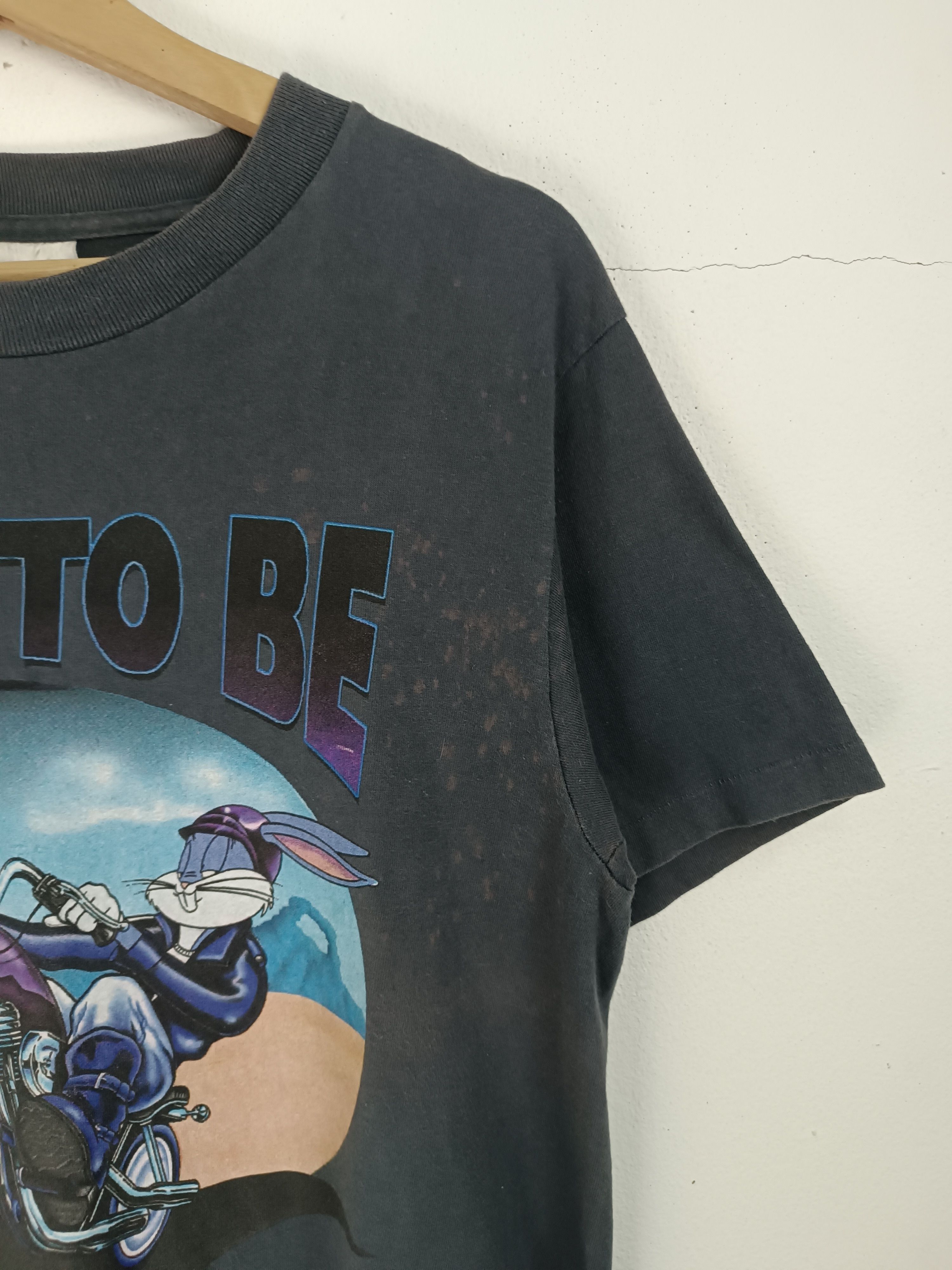 Disney VINTAGE 90'S BORN TO BE BUGS BUNNY X HARLEY DAVIDSON RARE Ts Size US M / EU 48-50 / 2 - 7 Thumbnail