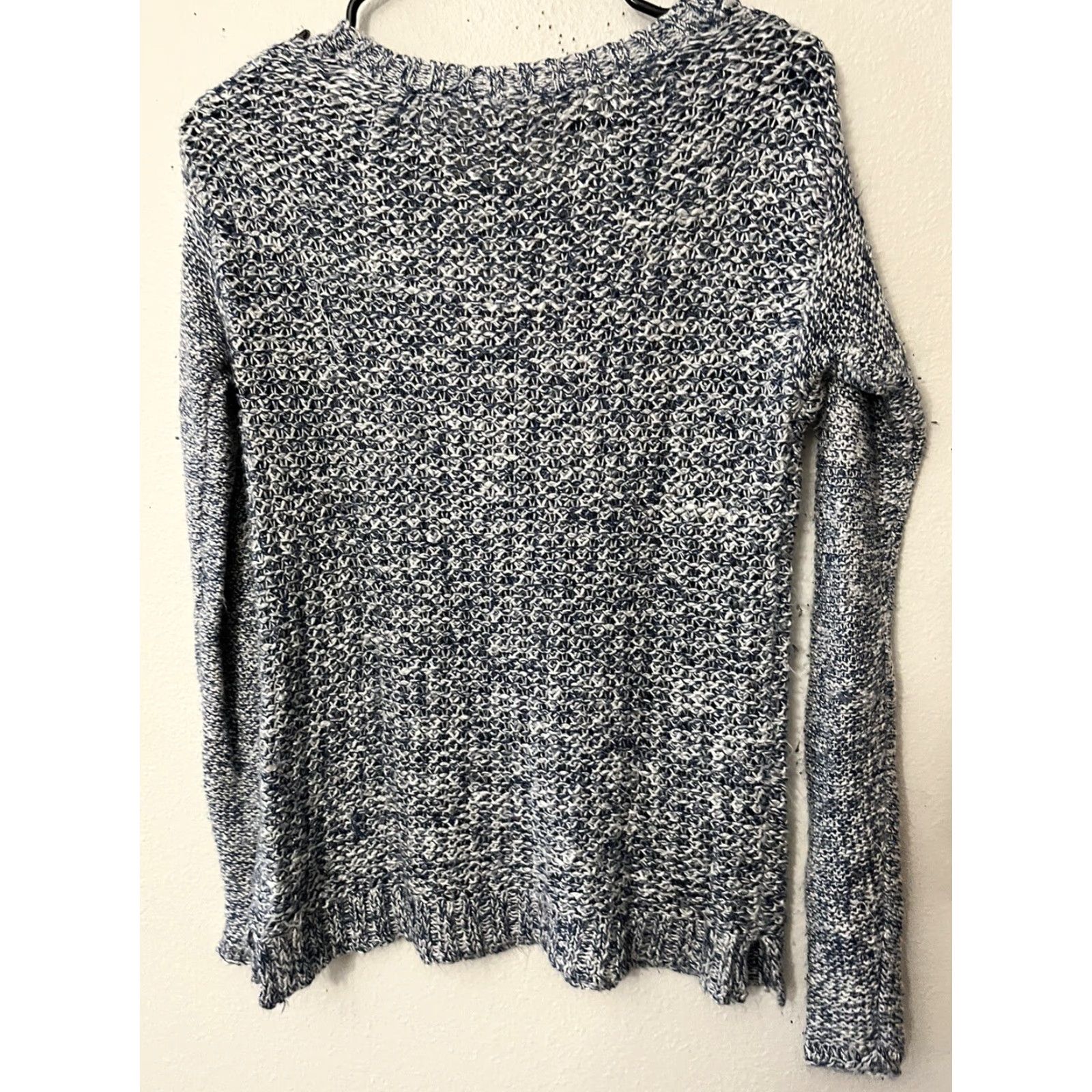 Aeropostale Aeropostale Women's Sweater Loose Knit Herringbone Colorful Multicolor Size Small Long Sleeve Pullover Casual Winter Size S / US 4 / IT 40 - 2 Thumbnail