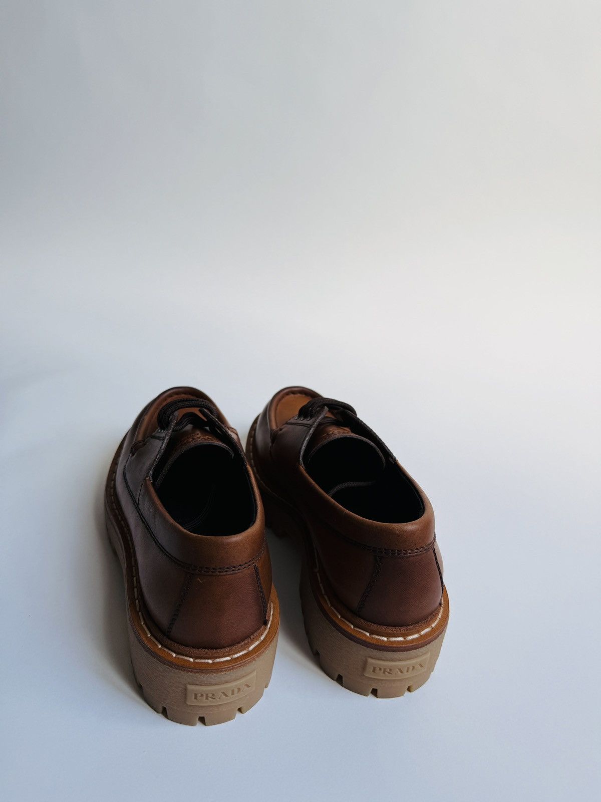 Prada Prada - St. Moritz leather loafers Size US 6.5 / EU 39-40 - 9 Thumbnail