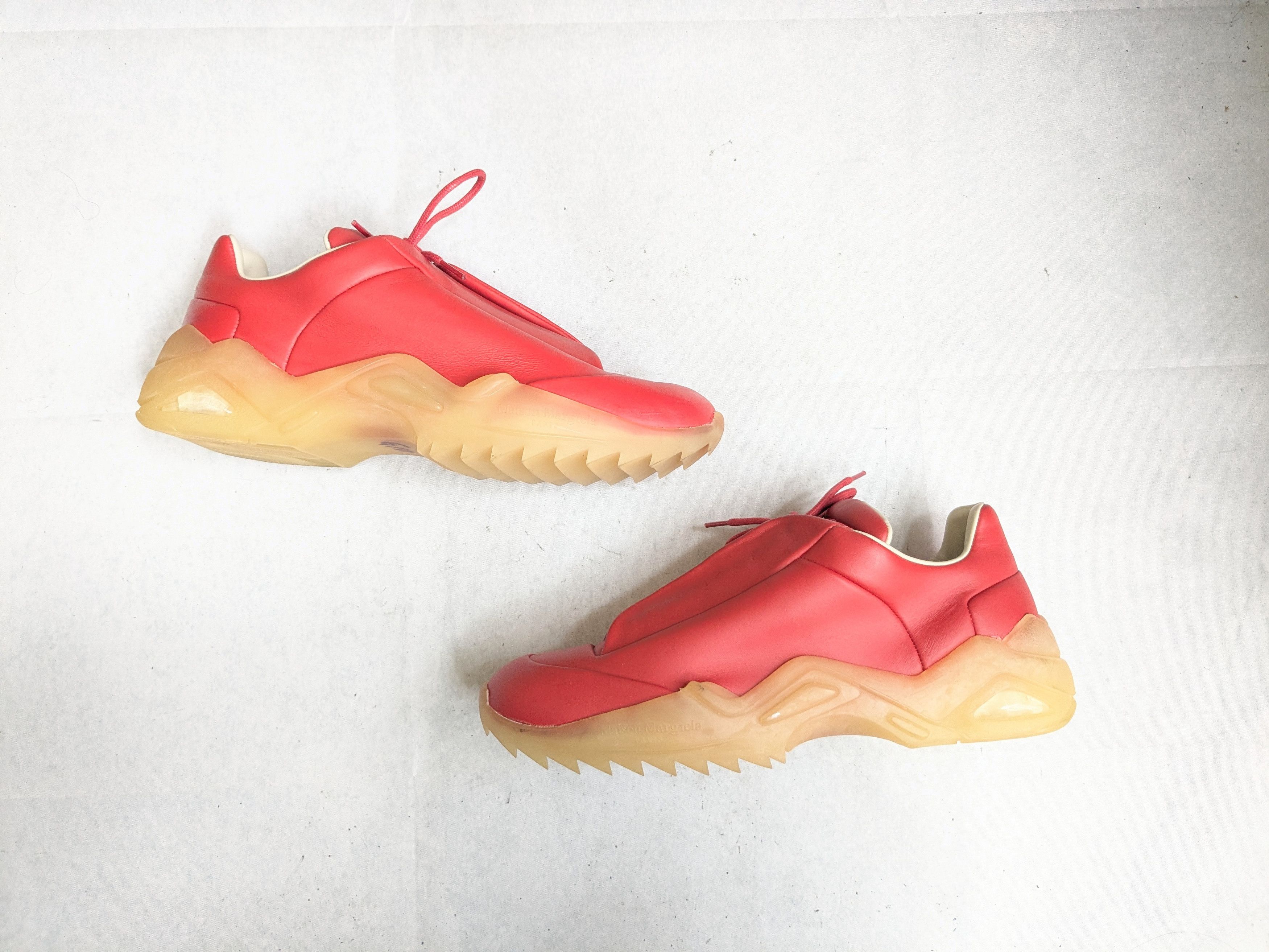 Maison Margiela Maison Margiela Future Lows Red Size 46 Fit 12.5
