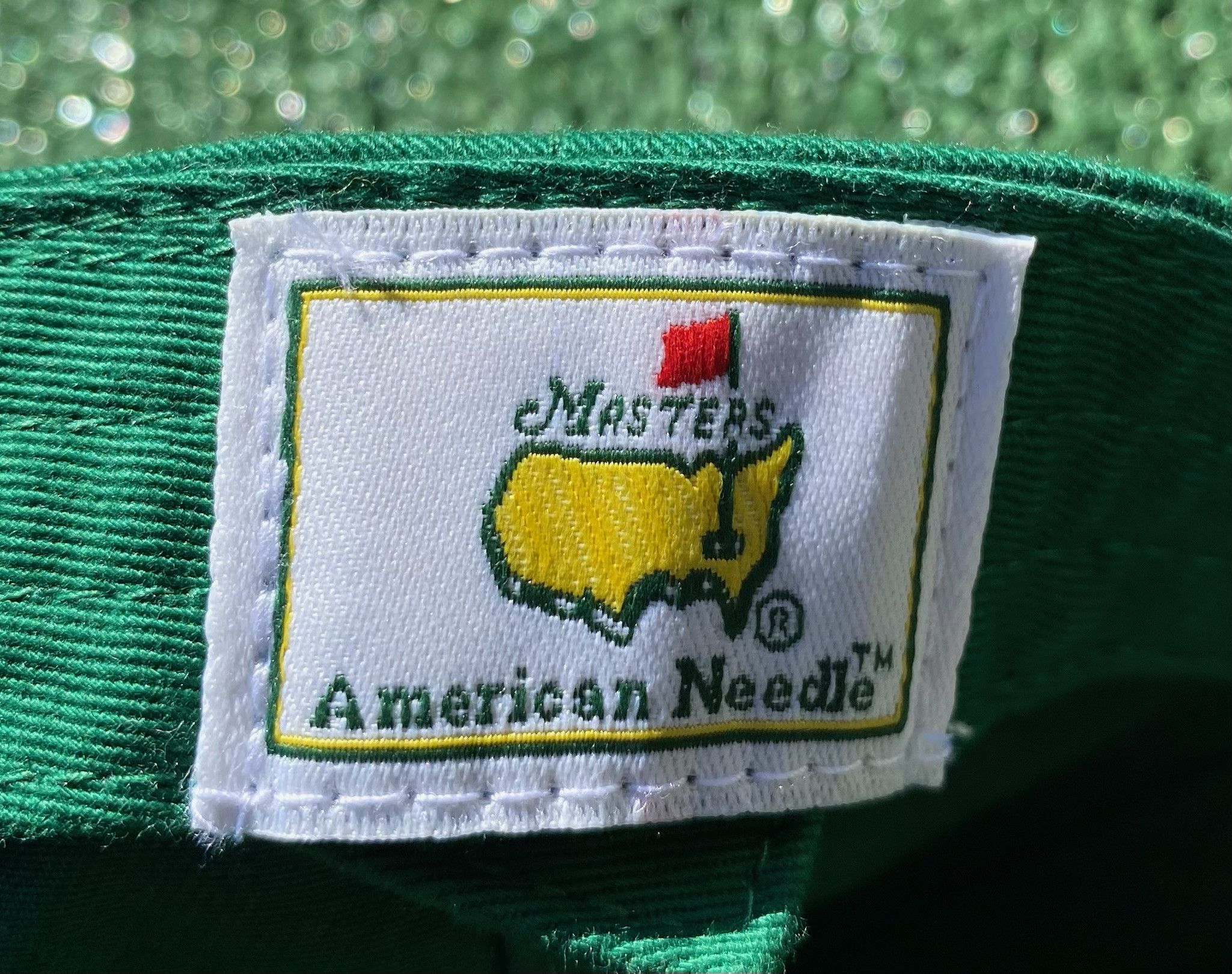 The Masters Masters Augusta National Golf Embroidered Strapback Hat Size ONE SIZE - 8 Thumbnail