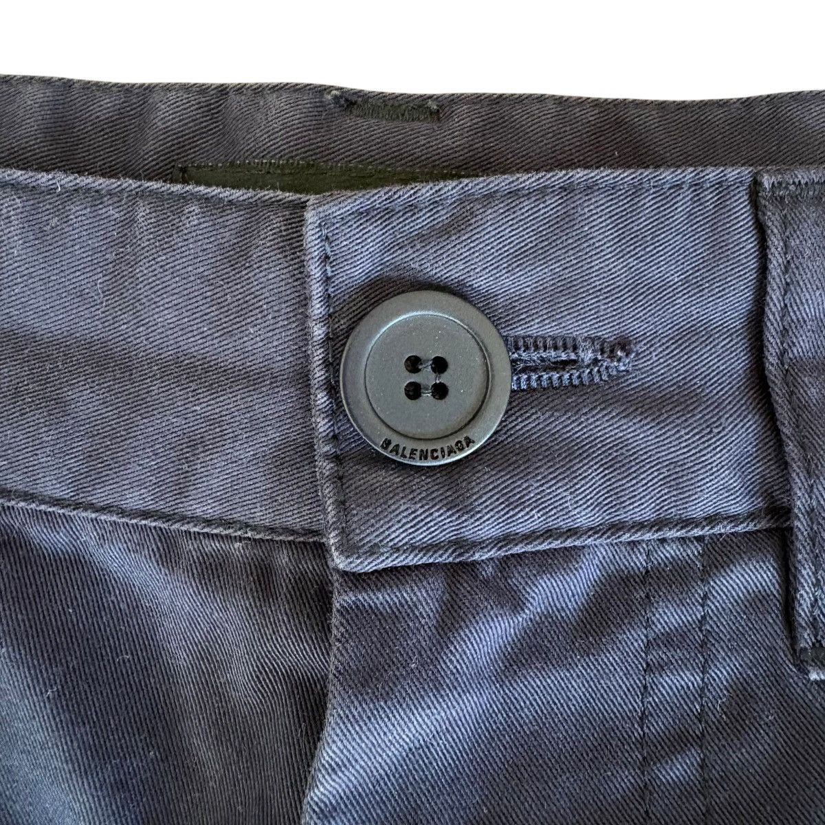 Balenciaga Balenciaga Oversized Navy Work Pants Size US 30 / EU 46 - 3 Thumbnail