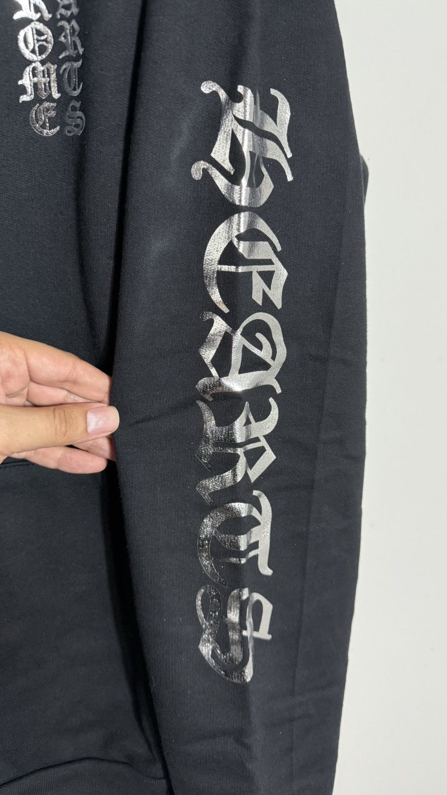 Chrome Hearts Chrome Hearts Foil Print Hoodie Size US L / EU 52-54 / 3 - 4 Thumbnail