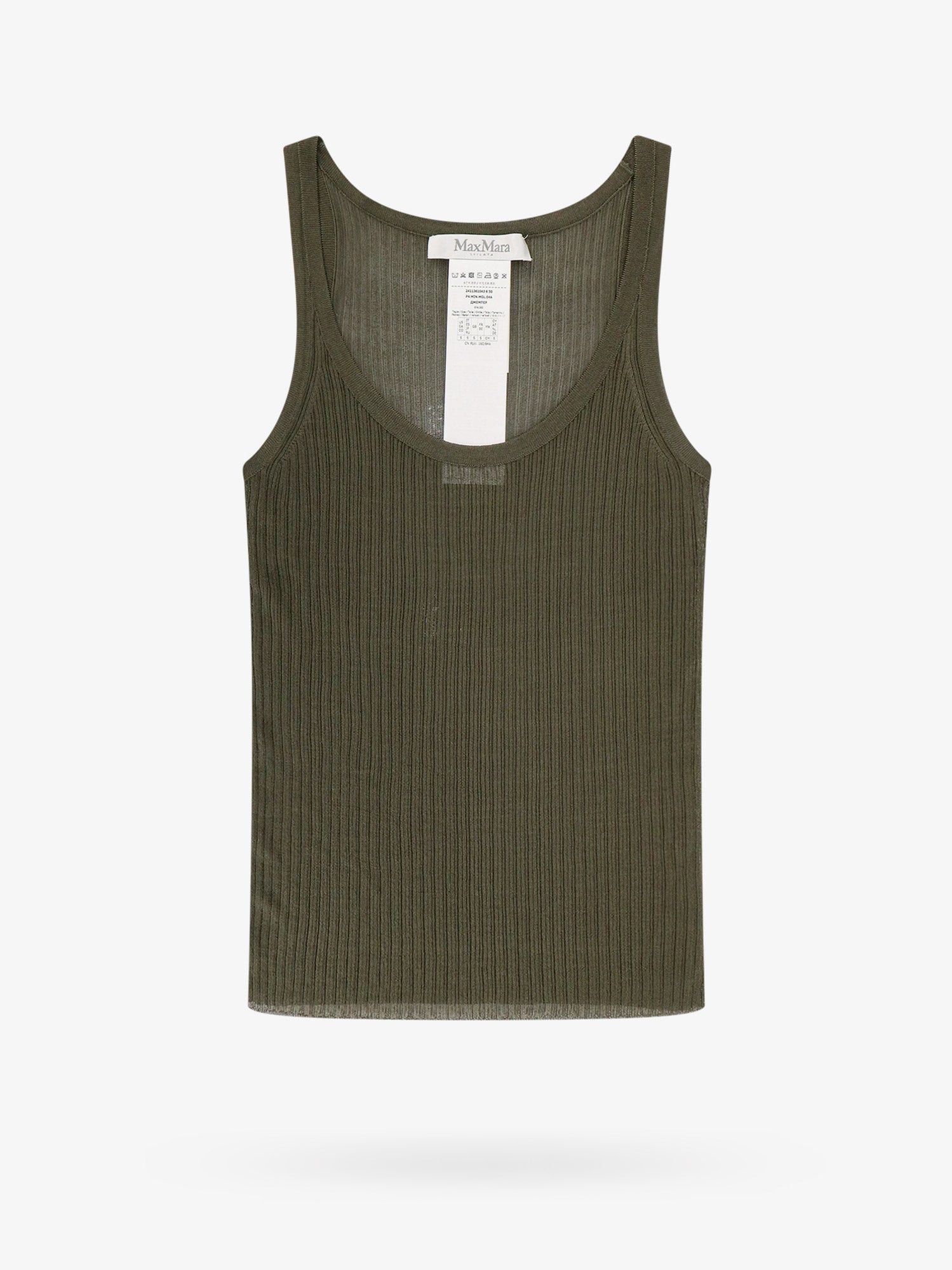 image of Max Mara Bastia Woman Green Top, Women's (Size Large)