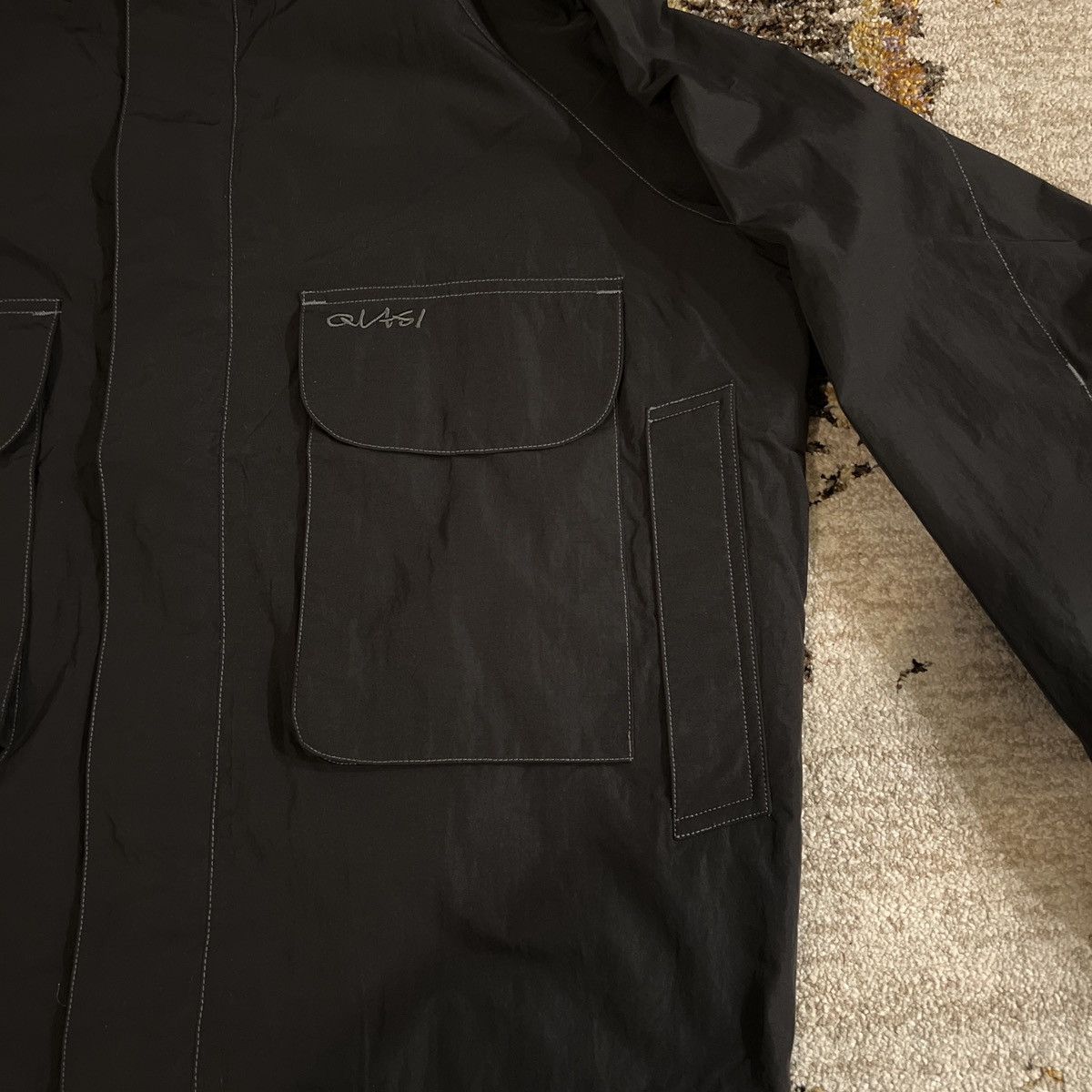 Quasi Skateboards Quasi Skateboards Nylon Windbreaker Jacket Size US L / EU 52-54 / 3 - 3 Thumbnail