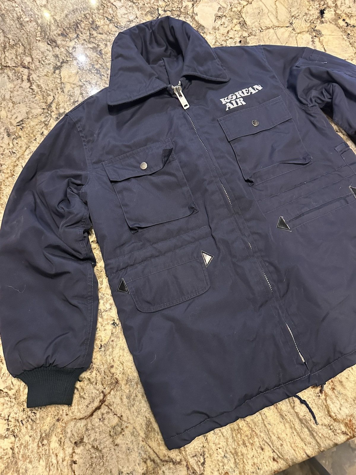 Other × Vintage Korean air flight jacket vintage heavyweight Size US L / EU 52-54 / 3 - 2 Thumbnail