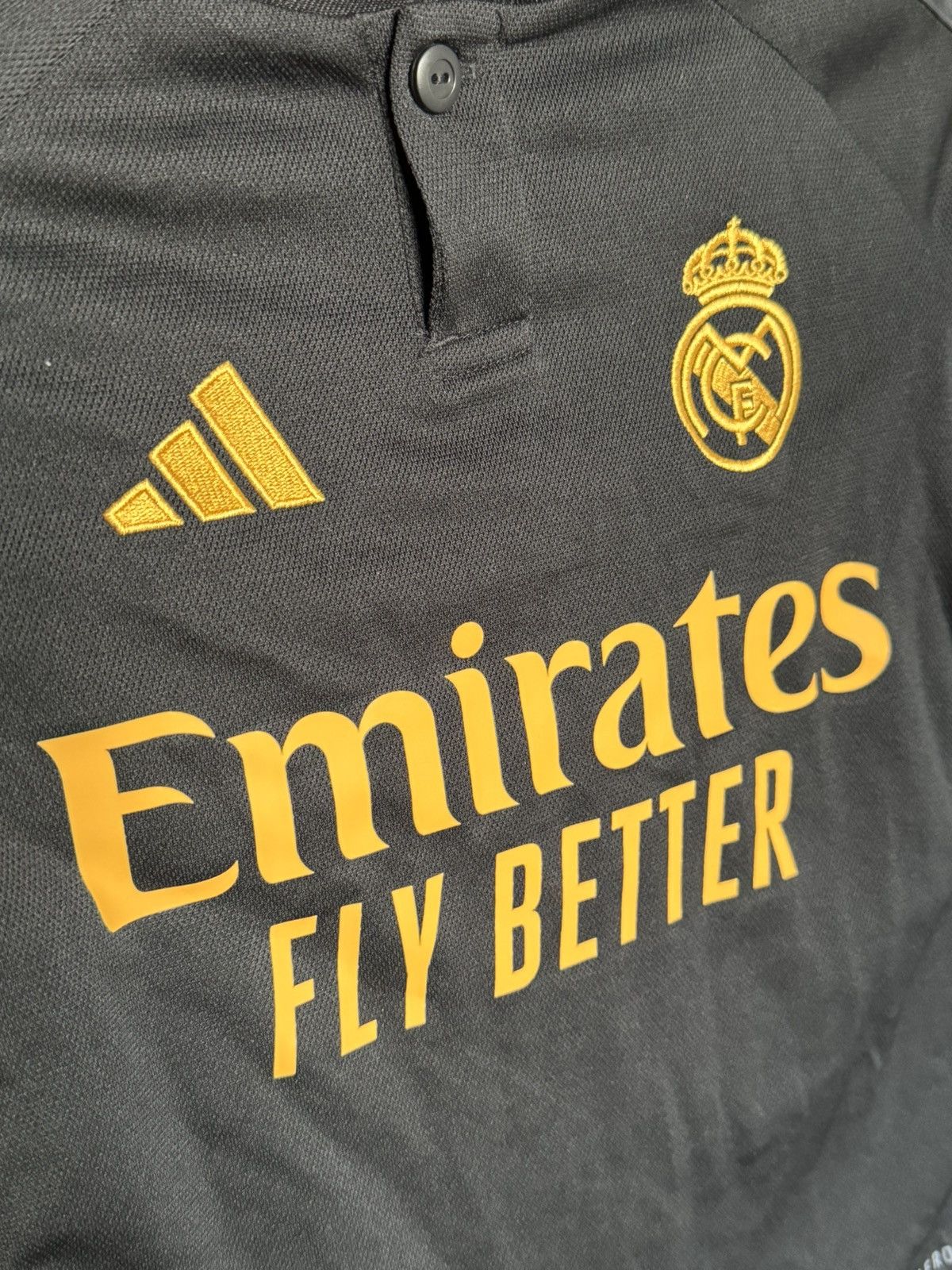 Adidas KIDS Real Madrid 23/24 Third Football Jersey T-Shirt Size US XS / EU 42 / 0 - 3 Thumbnail