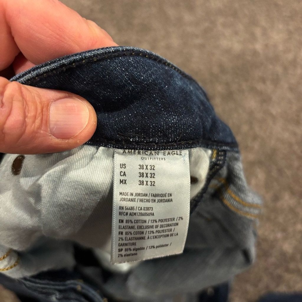 American Eagle Outfitters Men’s American Eagle Outfitters Straight Leg Jeans Size US 30 / EU 46 - 6 Thumbnail