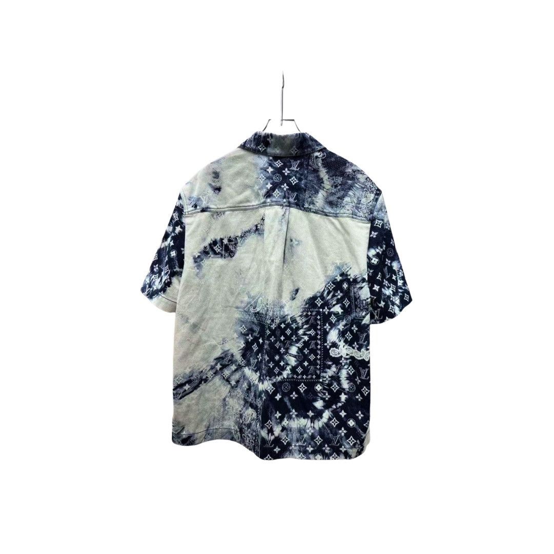 Louis Vuitton Louis Vuitton Monogram Bandana Short-Sleeved Denim 