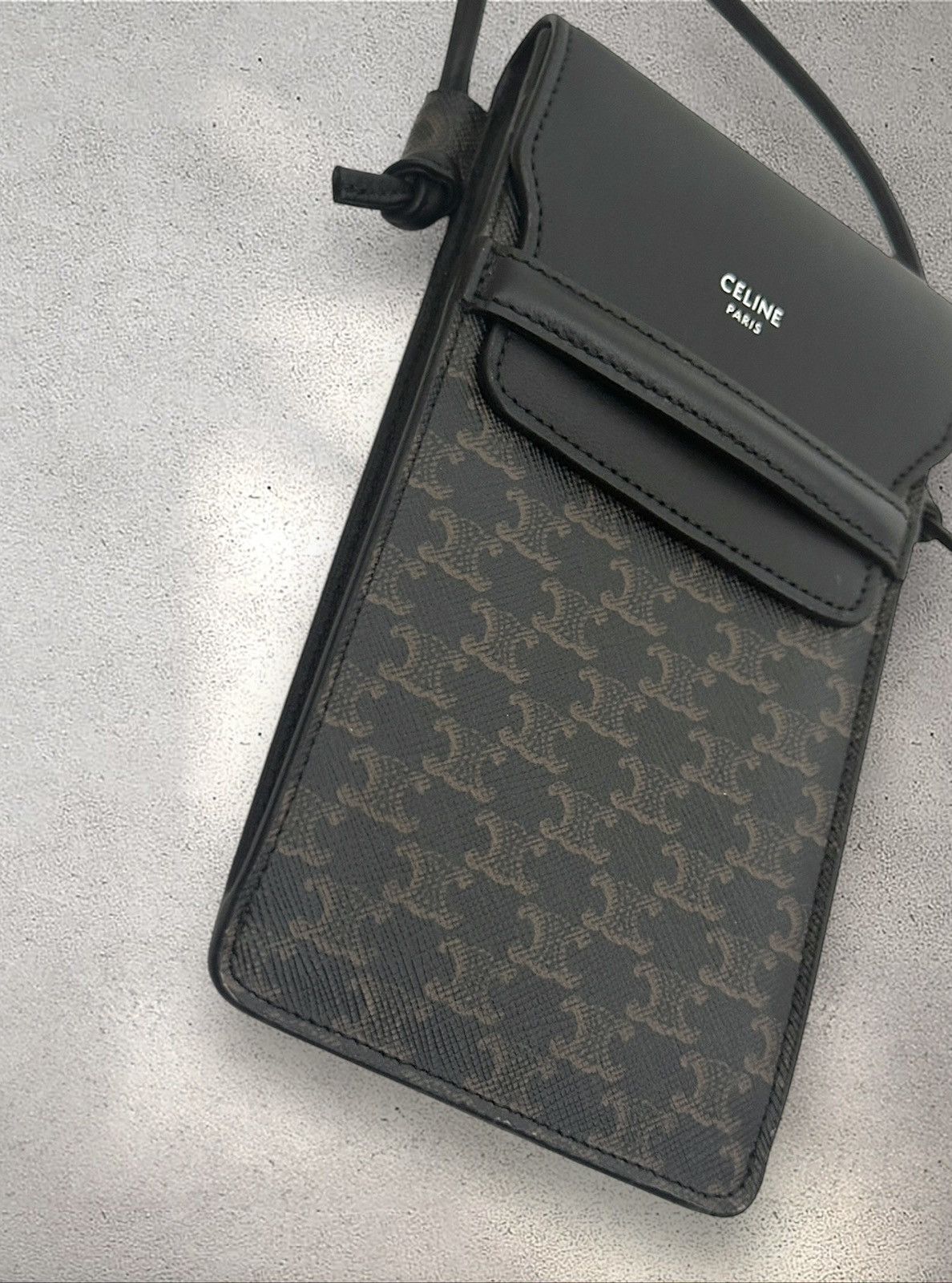 Celine Celine Homme Triomphe Phone Bag Size ONE SIZE - 4 Thumbnail
