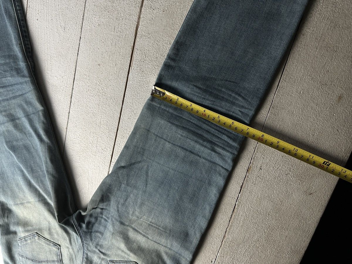 Armani 🚨 ARMANI JEANS WOMEN BLUE DENIM PANTS RINGSTONES Y2K Size 27" / US 4 / IT 40 - 19 Thumbnail