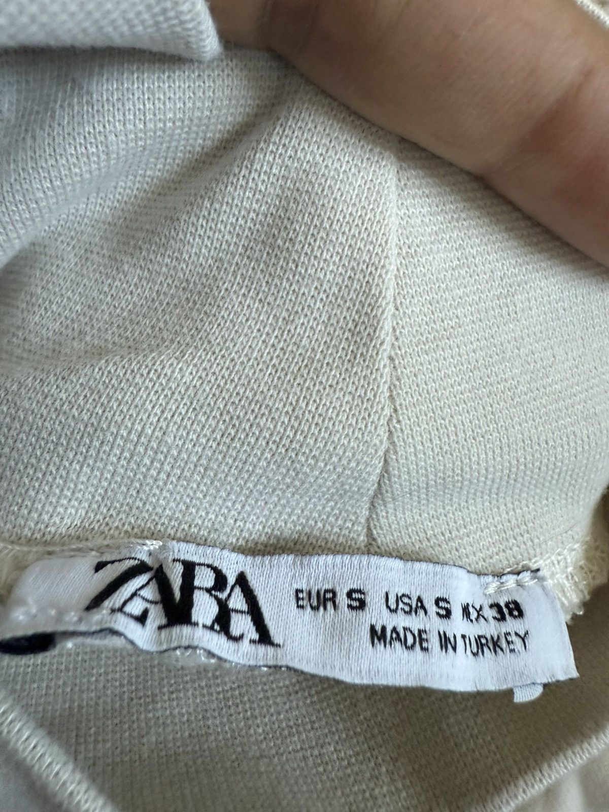 Zara Mock Neck Light Sweater Size US S / EU 44-46 / 1 - 5 Thumbnail