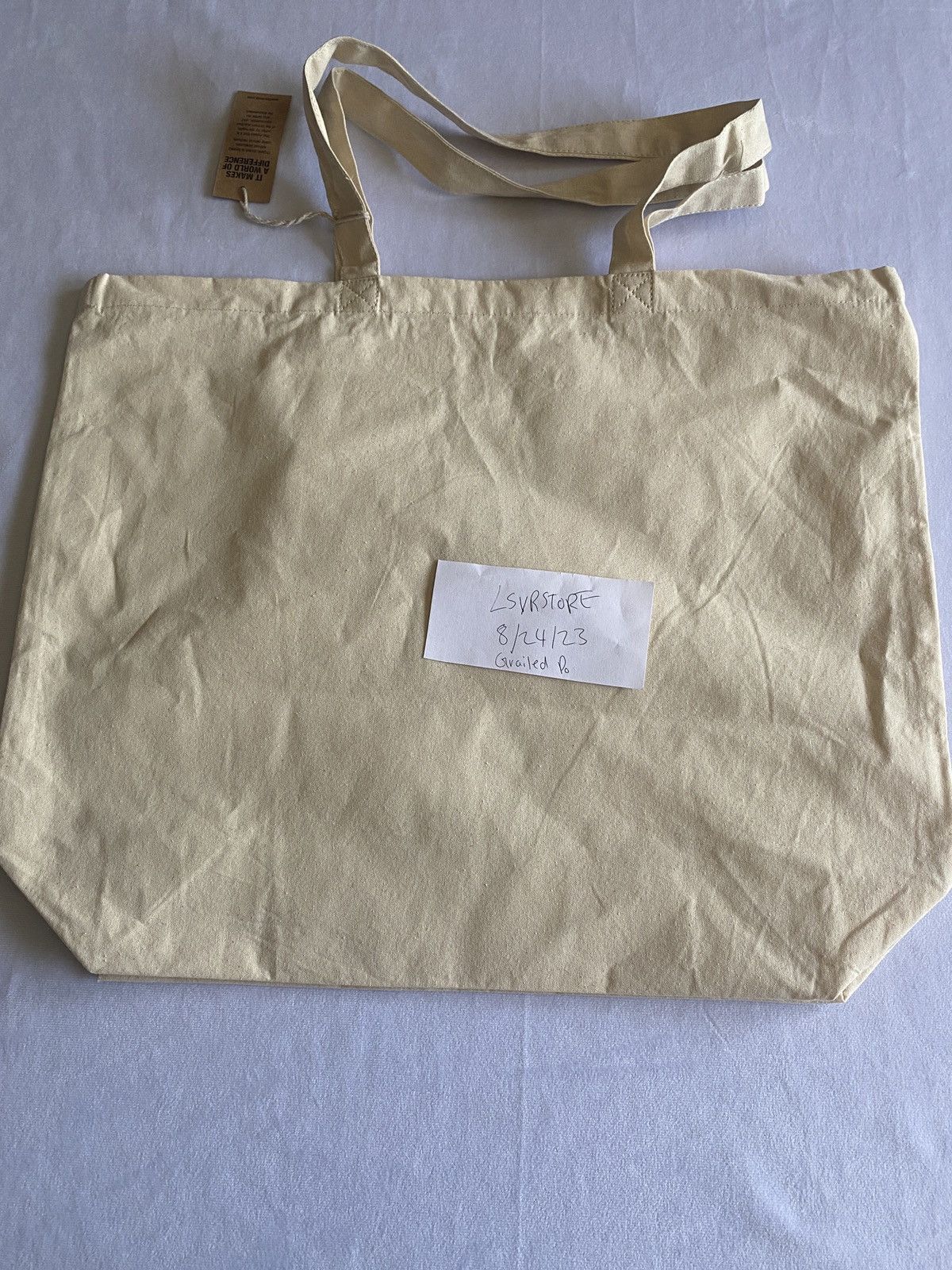 Japanese Brand BLACKPINK × VERDY BORN PINK AMEX TOTE BAG Size ONE SIZE - 7 Thumbnail