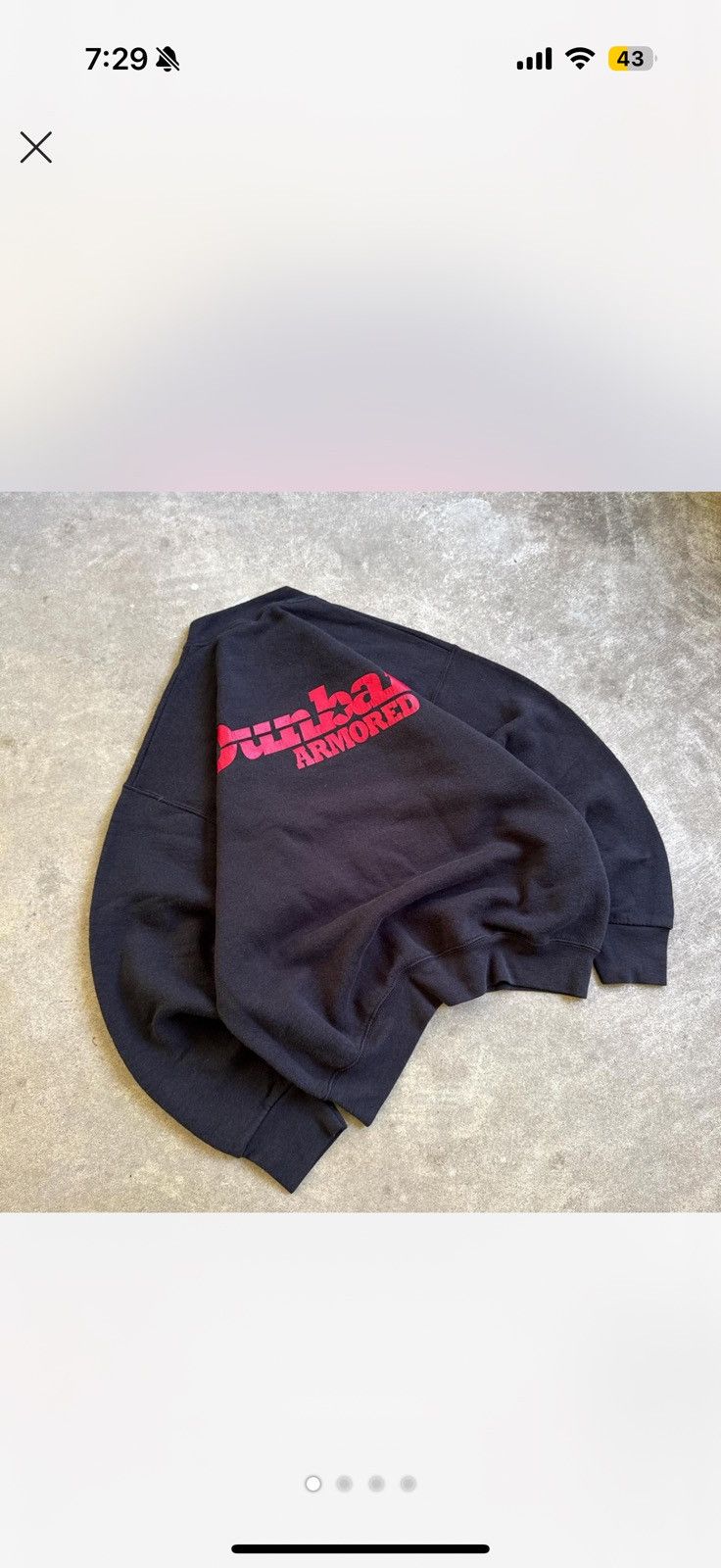 Vintage Dunbar Armored Crewneck Size US M / EU 48-50 / 2 - 2 Thumbnail