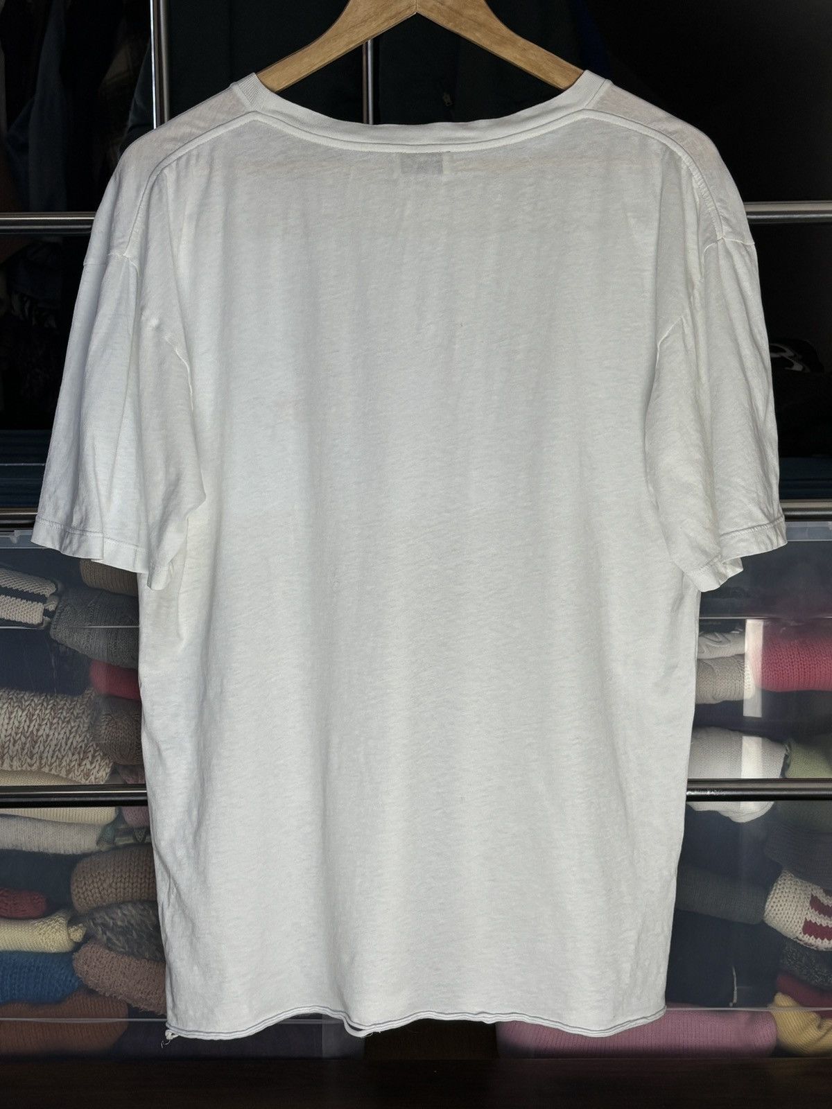 Saint Laurent Paris Saint Laurent Paris No Smoking Designer SLP Tee Size US S / EU 44-46 / 1 - 4 Thumbnail