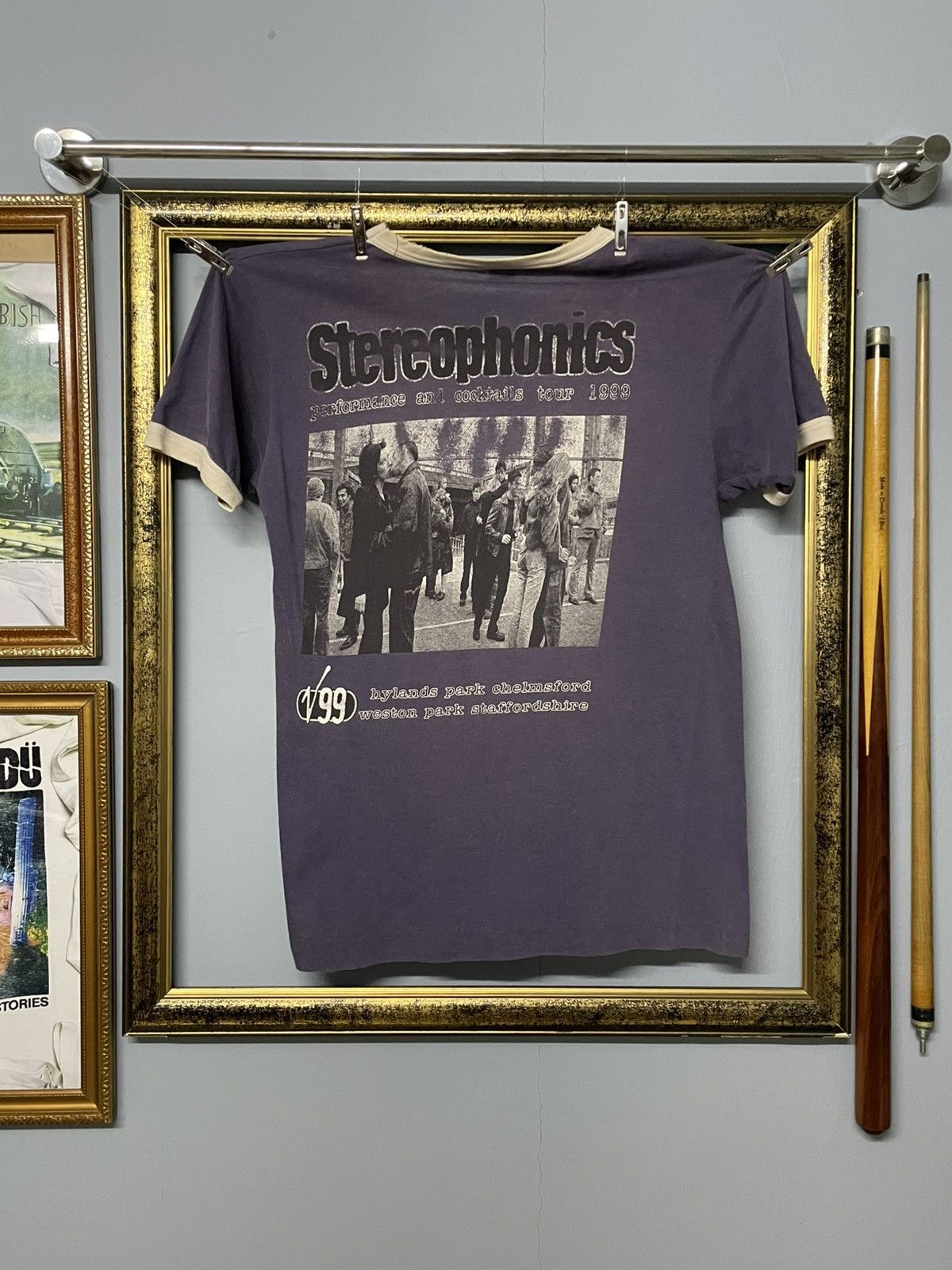 Vintage Vintage 1999 Stereophonics Perfromance&Coctails DistressTee Size US S / EU 44-46 / 1 - 9 Thumbnail