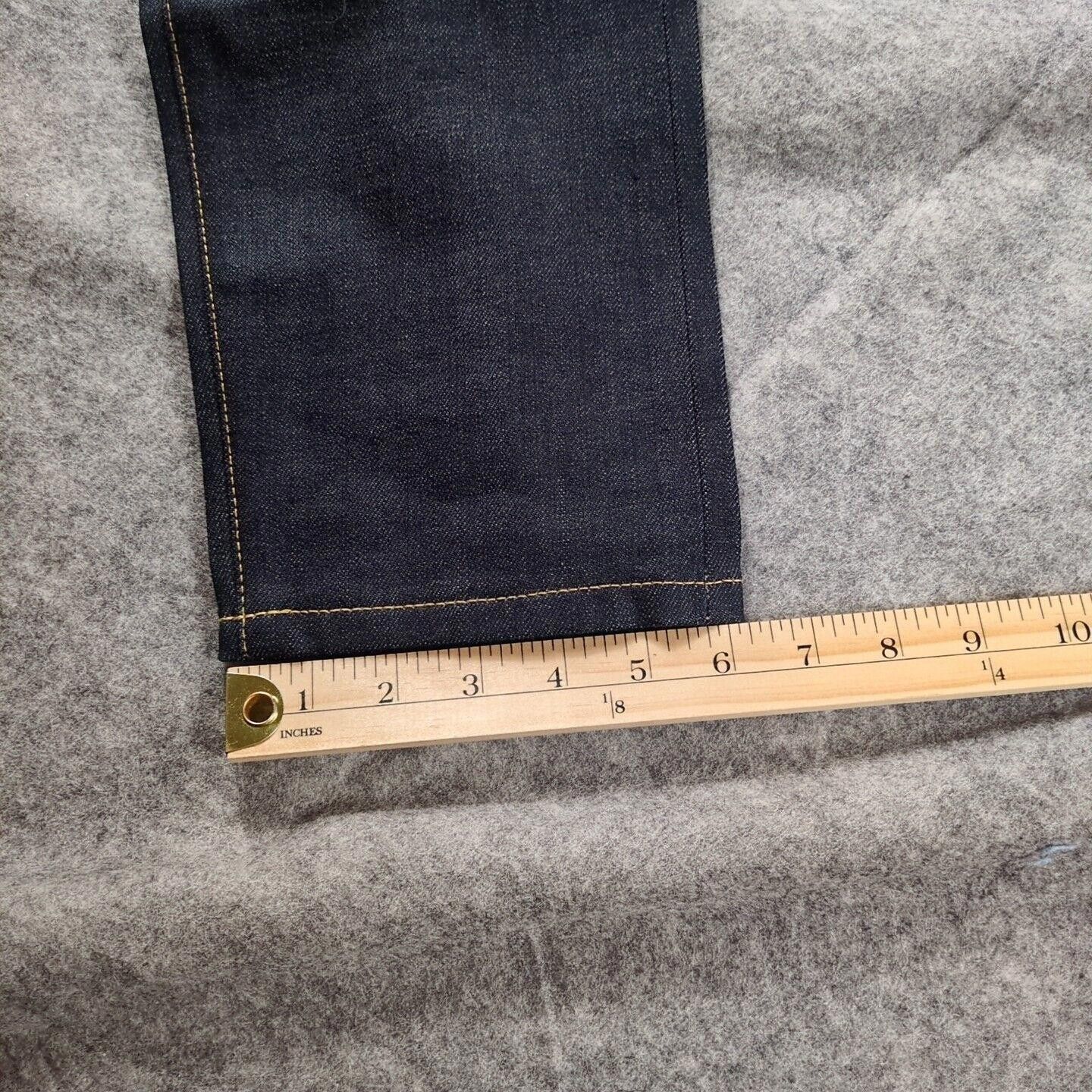 Designer DIGAWEL Denim Jeans 28x28 Size 0 Made in Japan Dark Wash Size US 28 / EU 44 - 5 Thumbnail