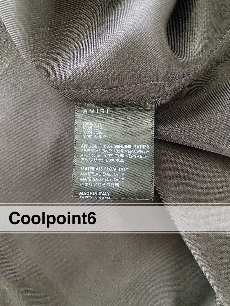 Amiri Amiri club silk bowling shirt Size US L / EU 52-54 / 3 - 6 Thumbnail